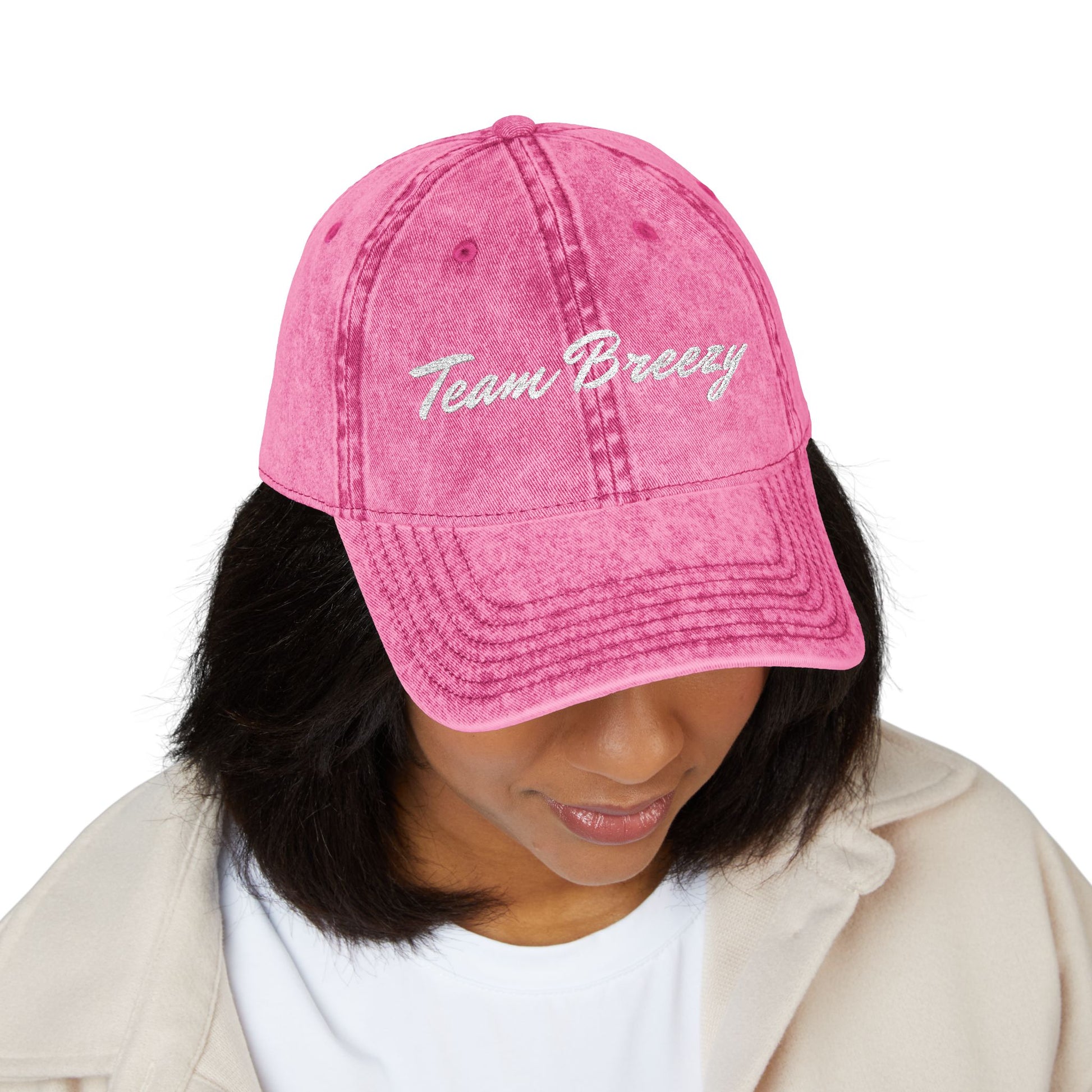 Team Breezy Vintage Dad Hat
