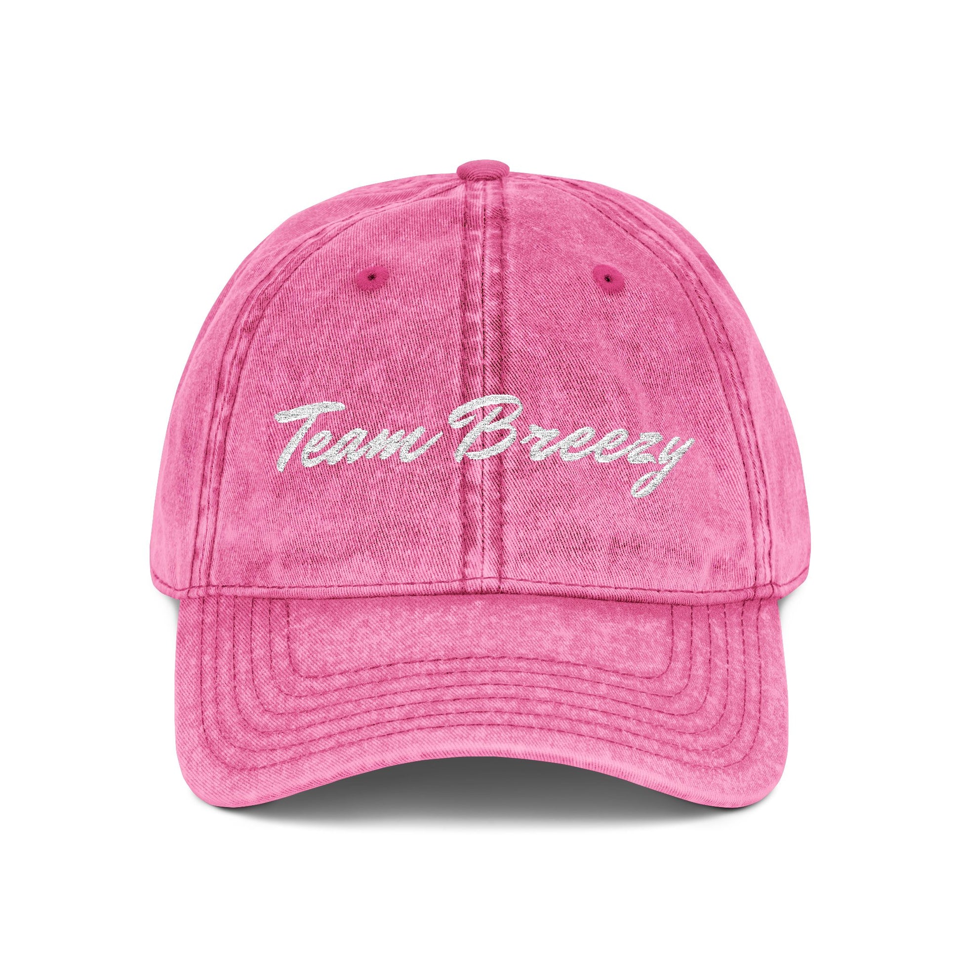 Team Breezy Vintage Dad Hat