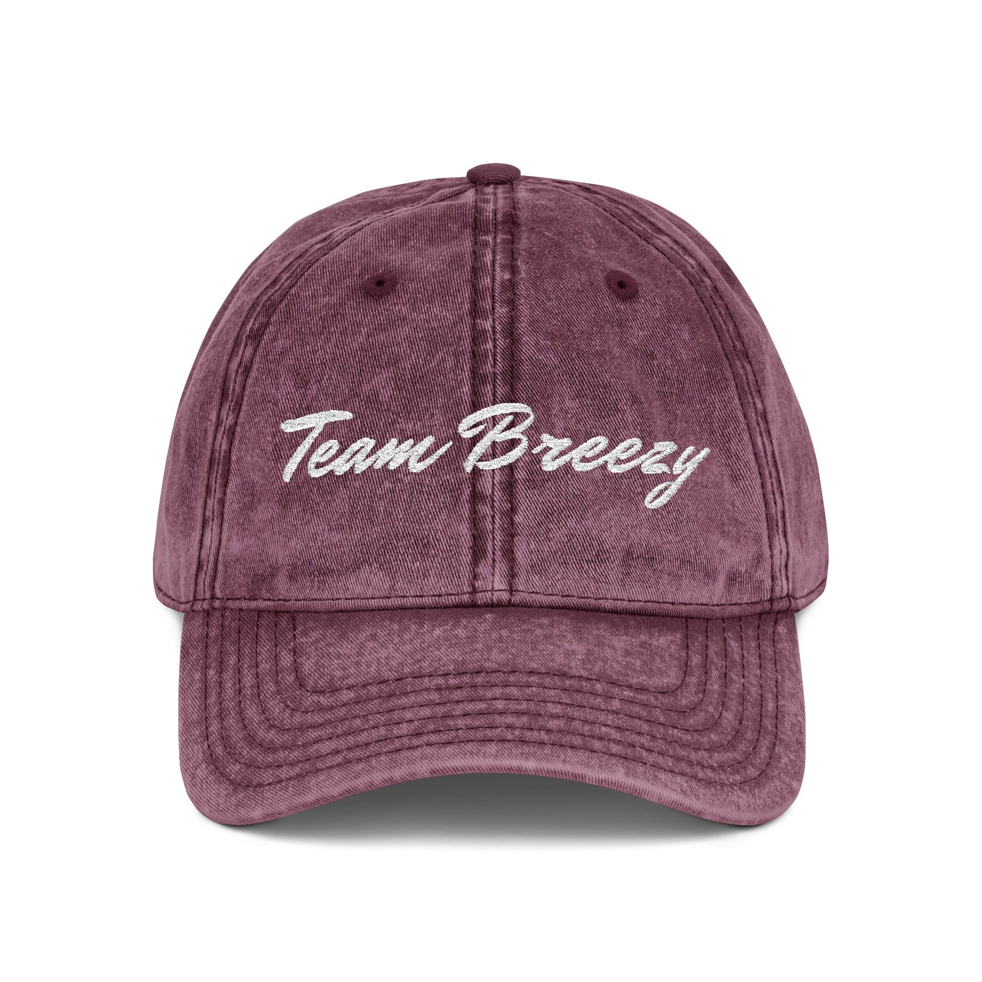 Team Breezy Vintage Dad Hat