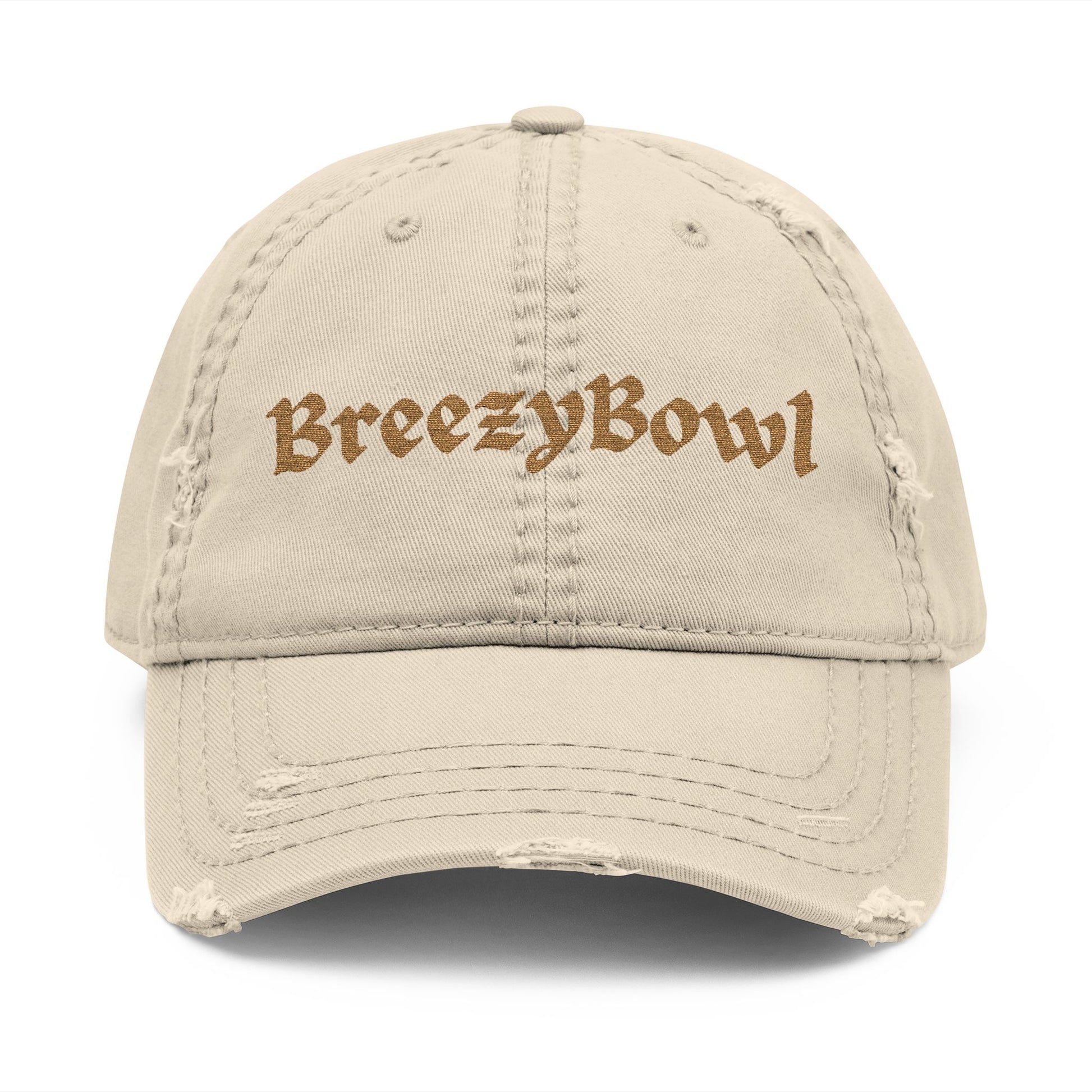 Breezy Bowl Distressed Dad Hat