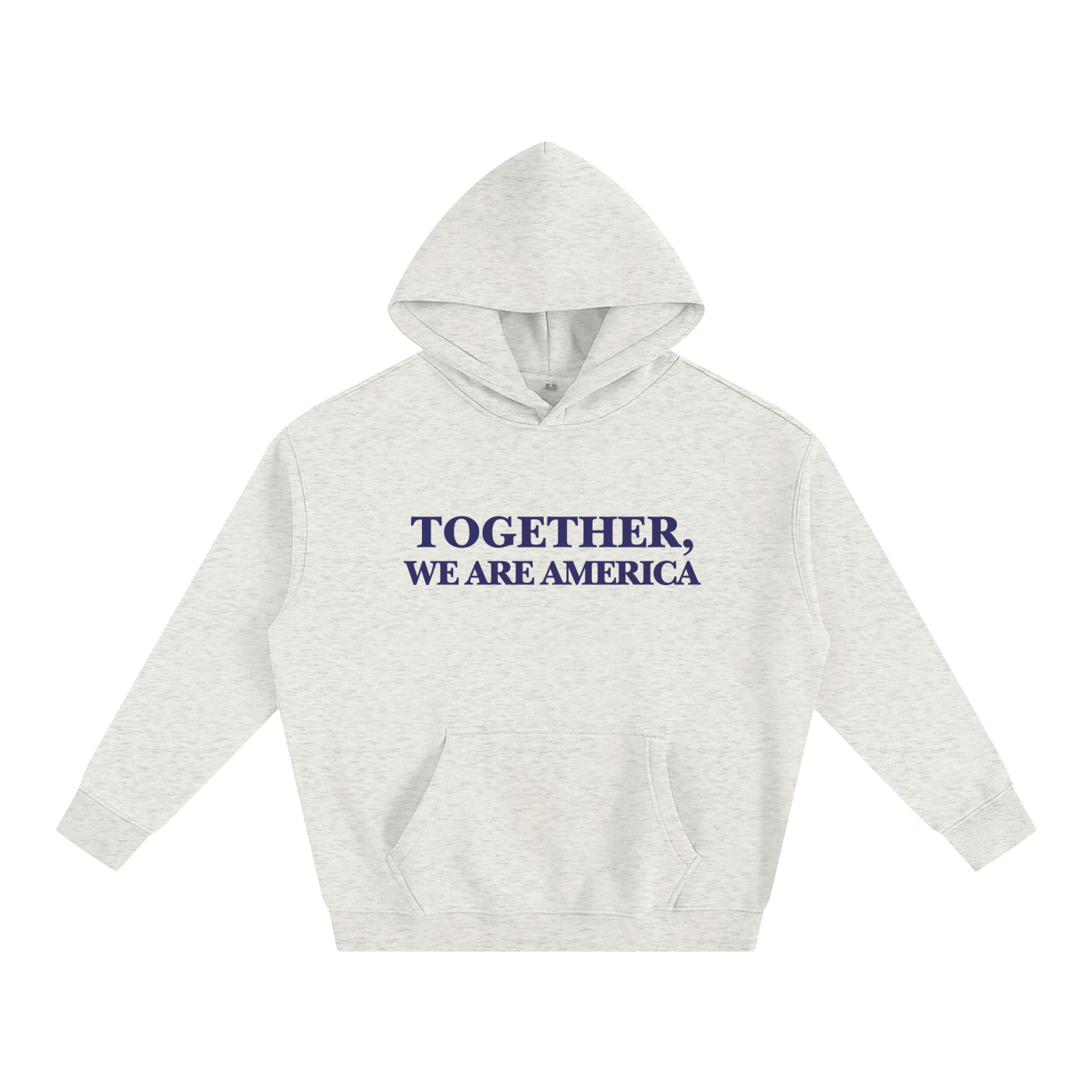 THE AMERICAN FLAGS - Oversized Fleece Hoodie