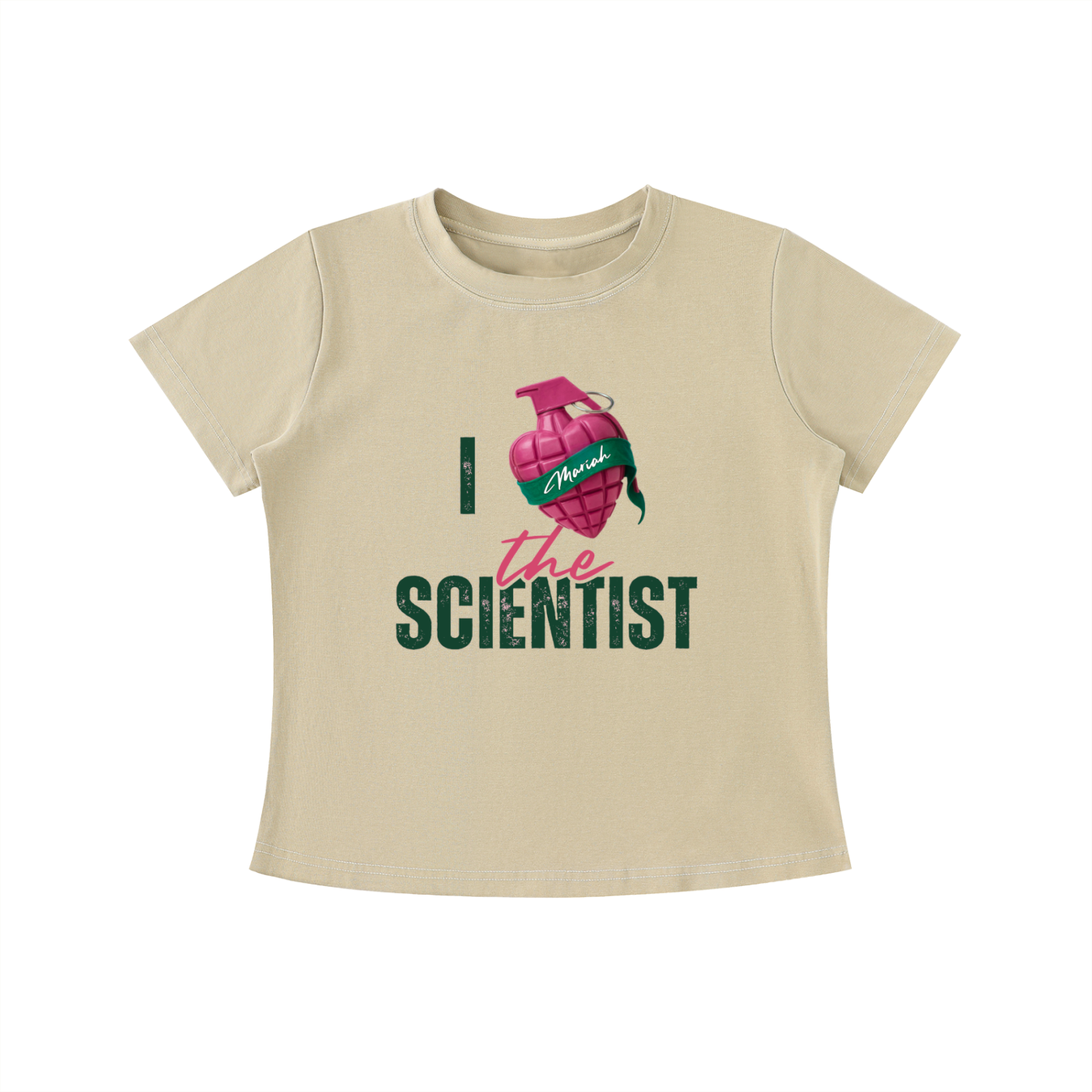 T-Shirt,Slim Fit,Womens Apparel,Spring Wear,Summer Wear,Concert Wear,Street Wear,Casual Wear,Mariah the Scientist,Everyday Wear