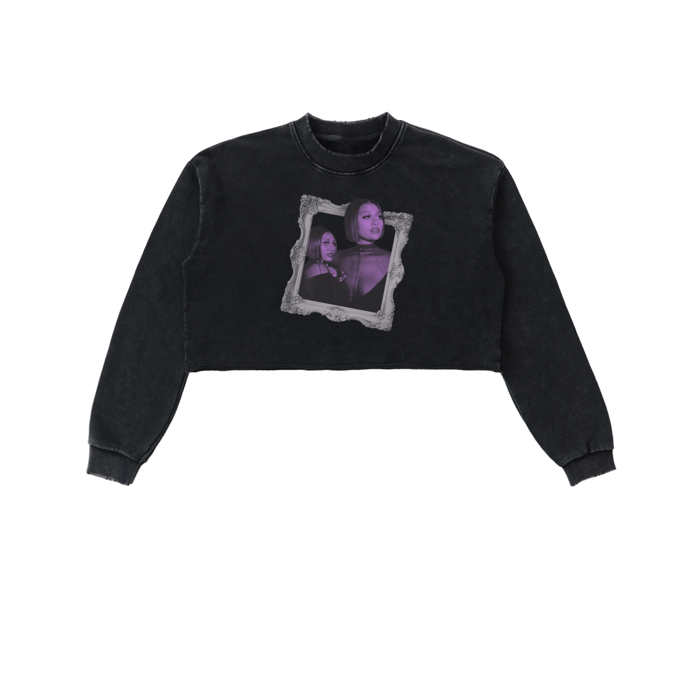 Jazmine Sullivan Inspired Cropped Sweatshirt