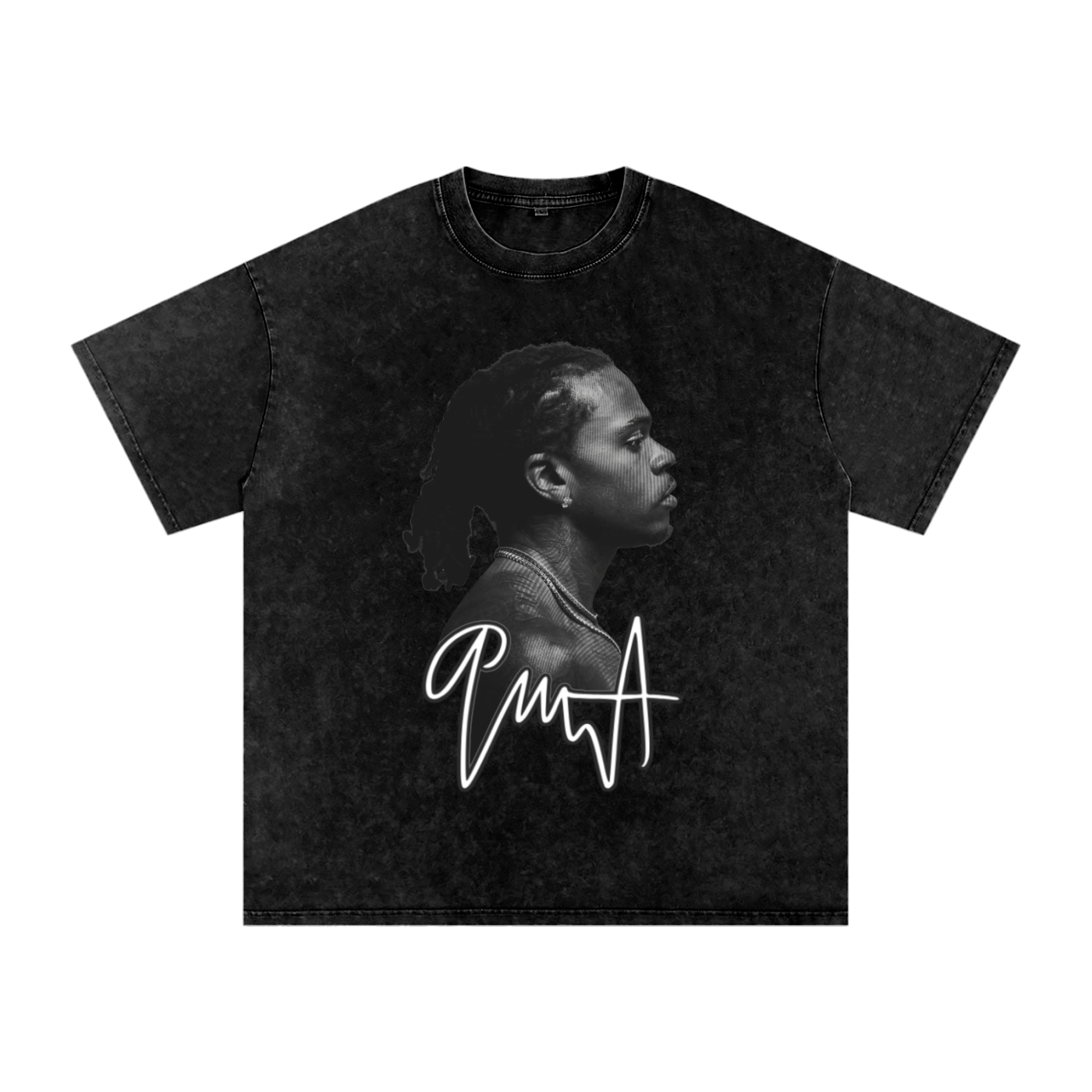 Gunna Inspired Signature Washed Oversized T-Shirt