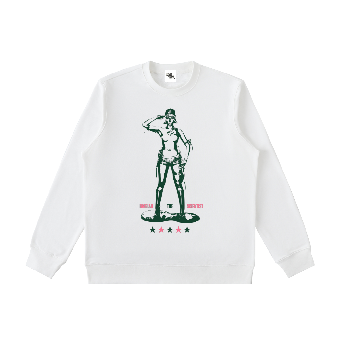 Crewneck,Heavy Weight,Spring Wear,Winter Wear,Concert Wear,Mariah the Scientist,Custom Wear,Long Sleeve,Womens Apparel,Gift for her