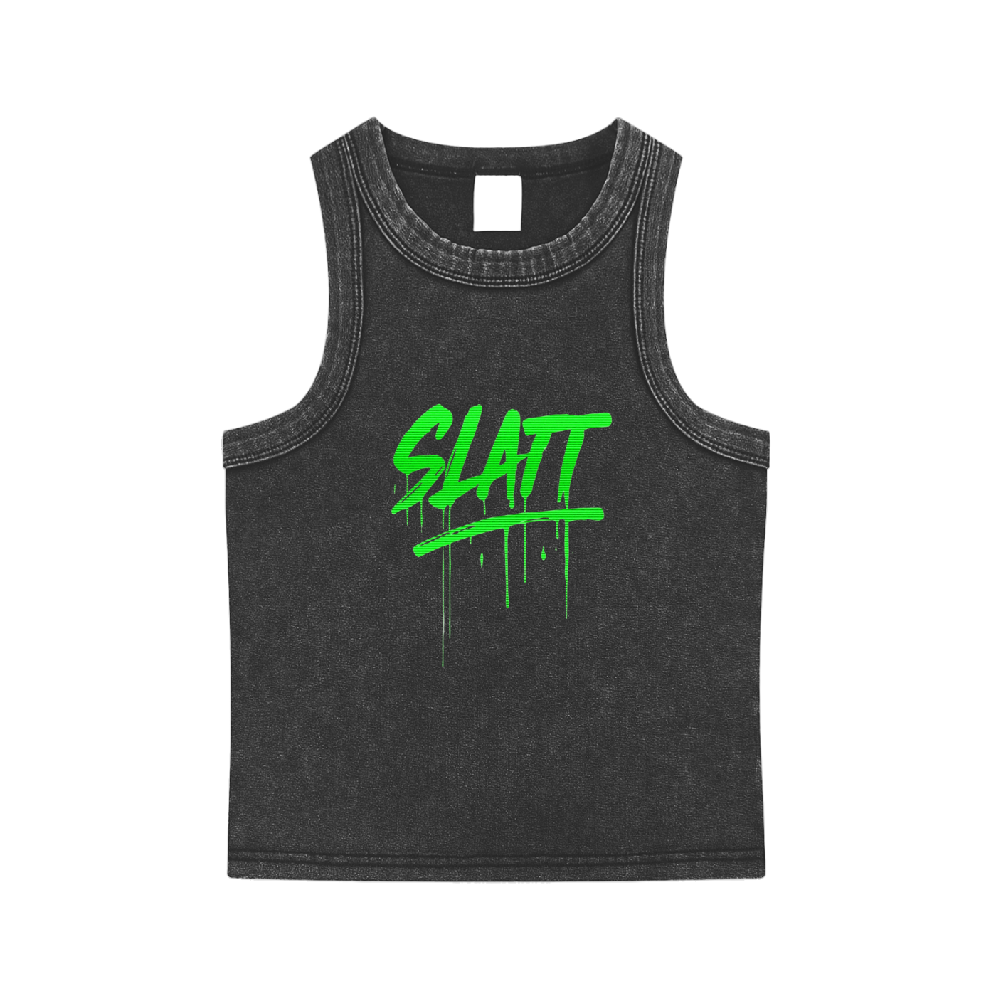 YB Inspired Washed Cropped Tank Top