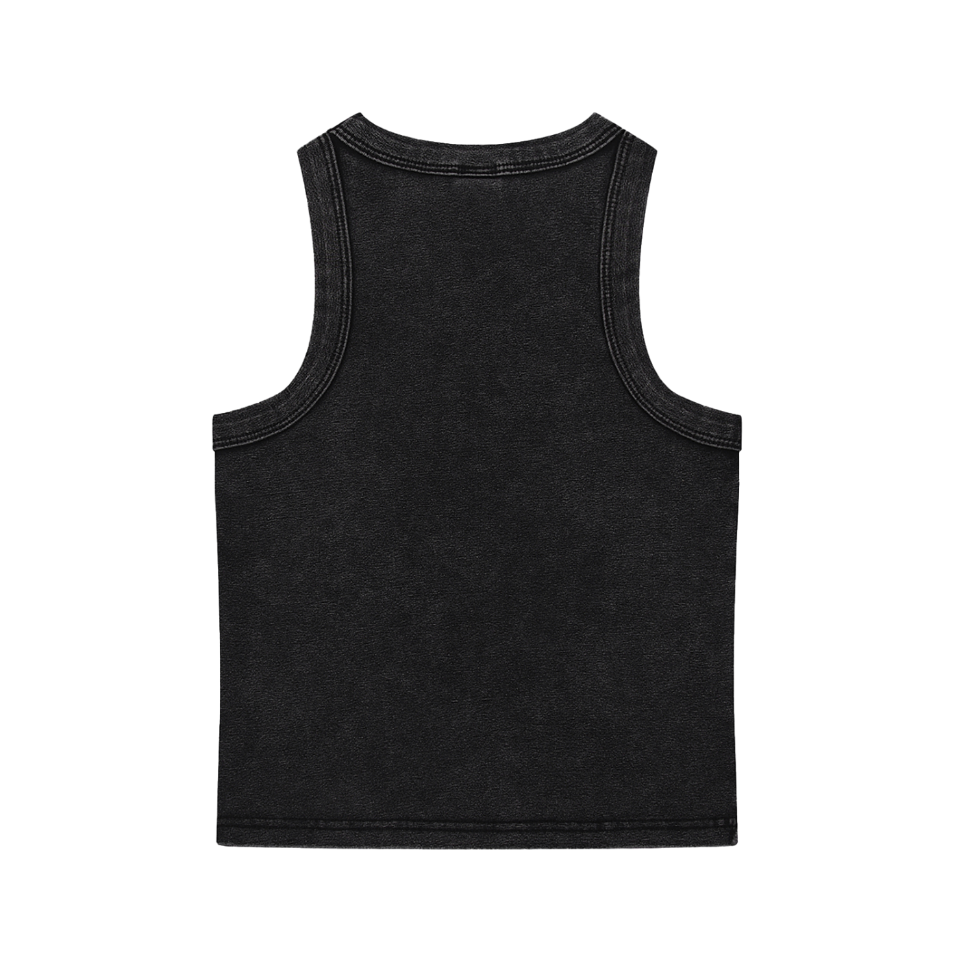Kehlani Inspired Burgundy/Tan  Starter Logo Tag Washed Crop Tank