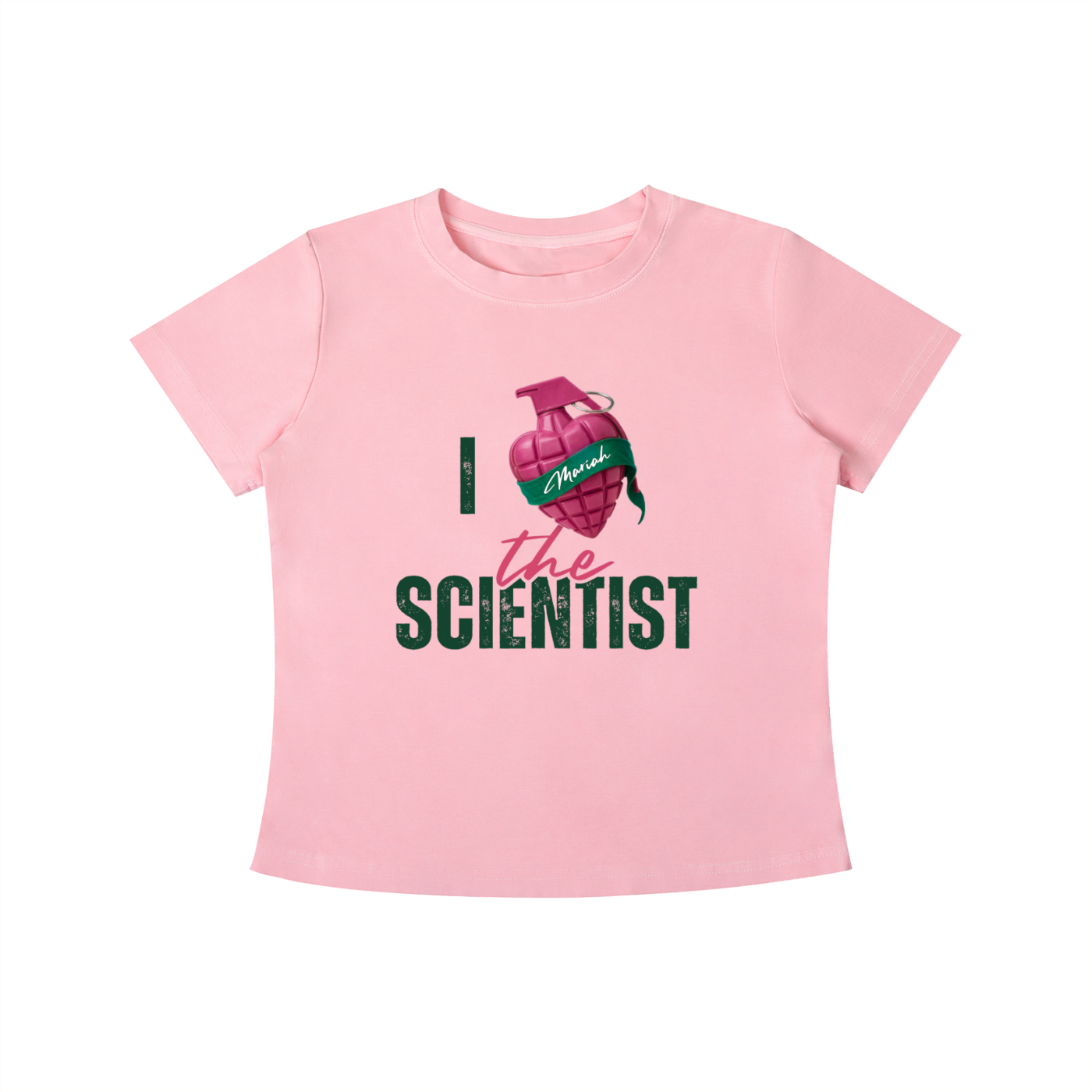 T-Shirt,Slim Fit,Womens Apparel,Spring Wear,Summer Wear,Concert Wear,Street Wear,Casual Wear,Mariah the Scientist,Everyday Wear