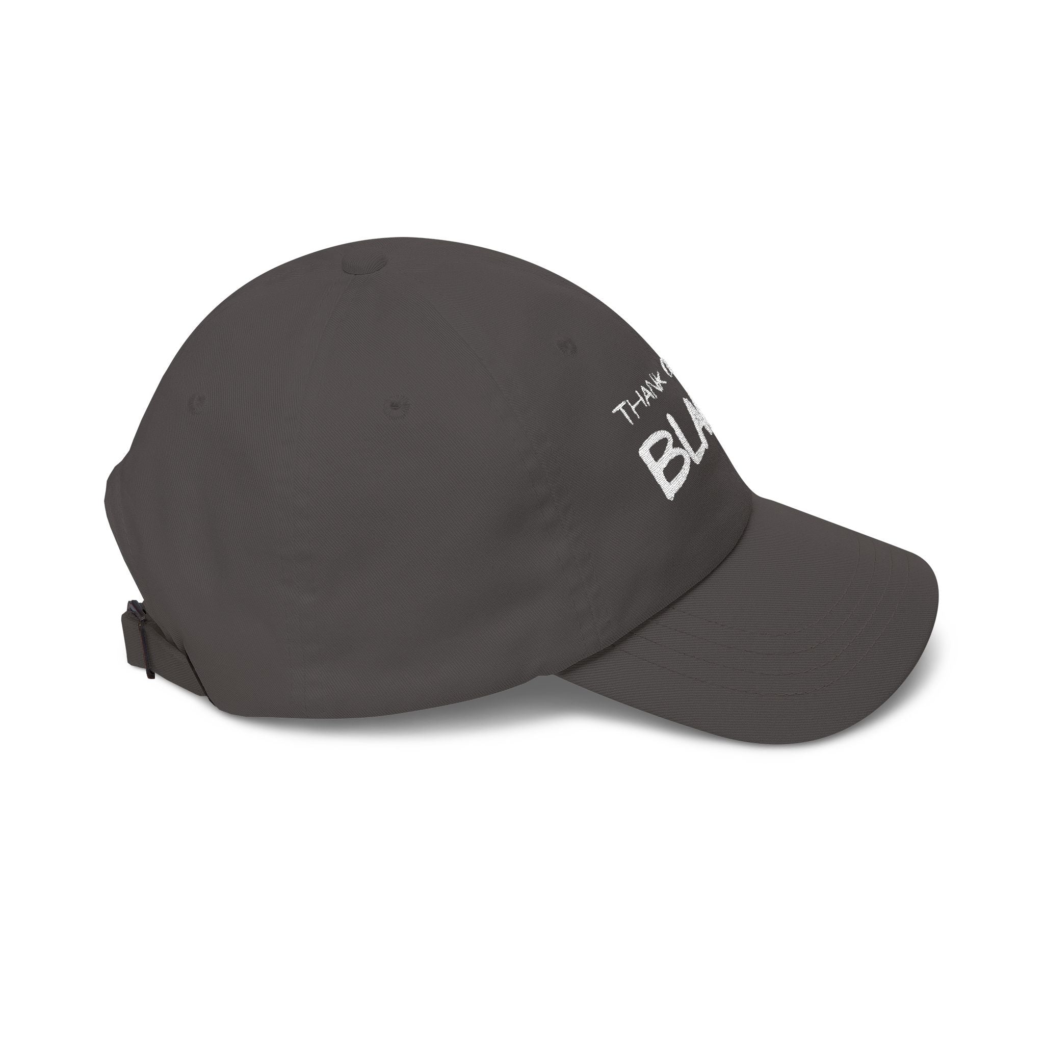 Thank God I'm Black Embroidered Classic Dad Cap