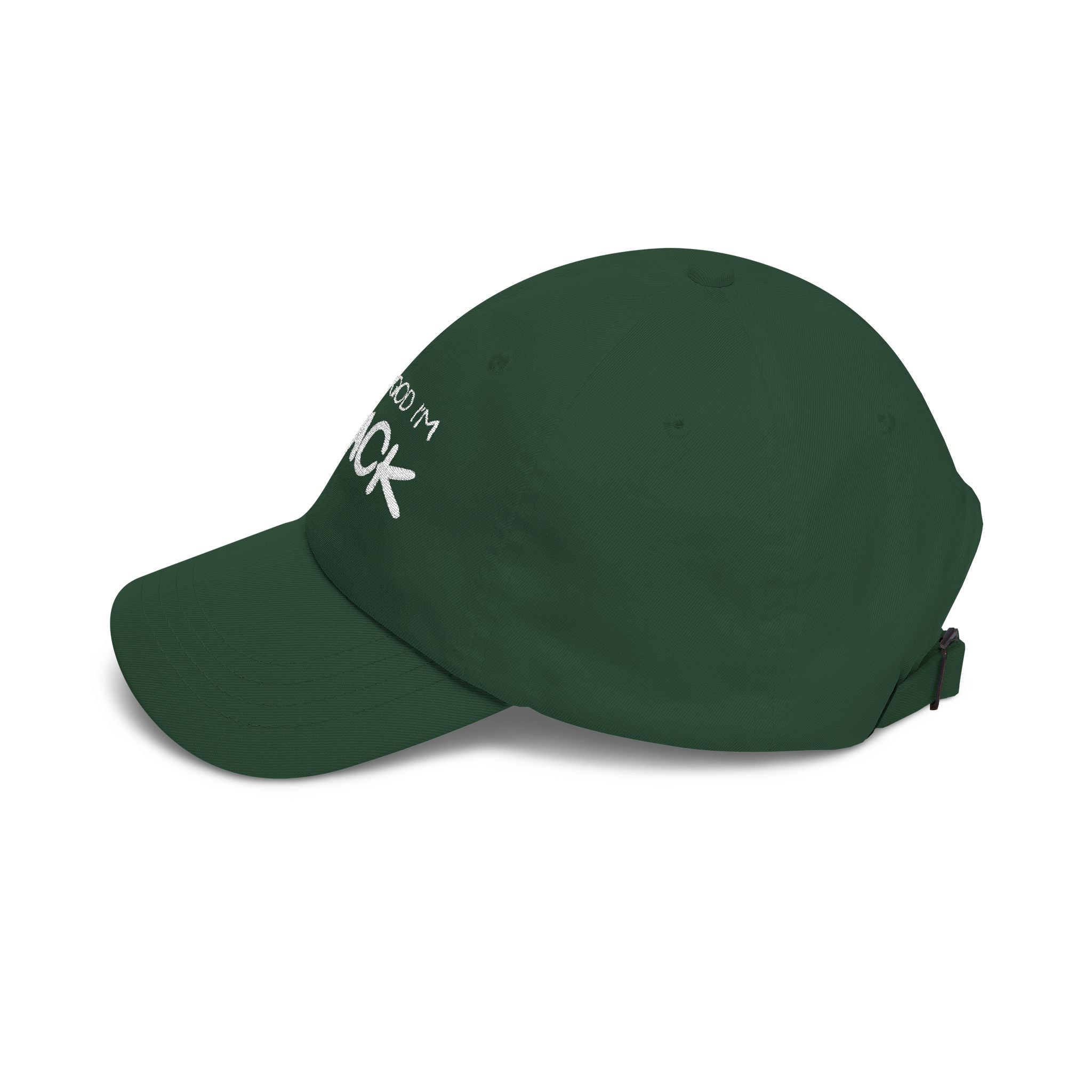Thank God I'm Black Embroidered Classic Dad Cap