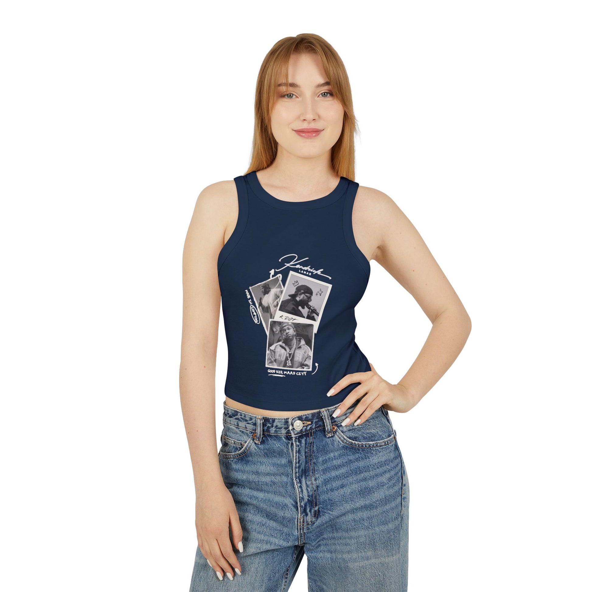 Kendrick Lamar Inspired Polaroid Tank Top