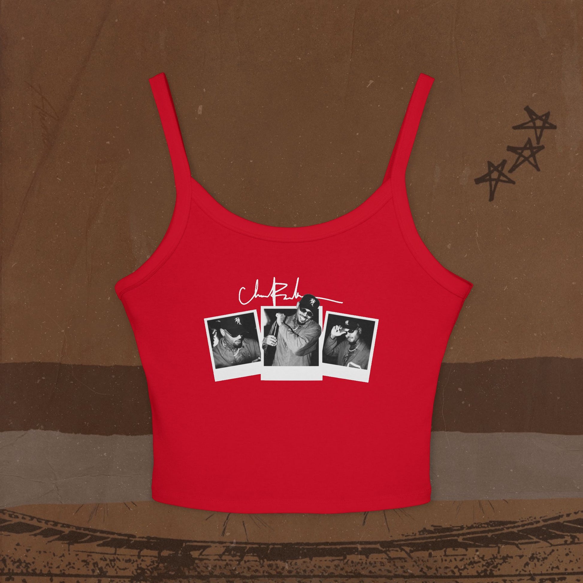 Polaroid Breezy Spaghetti Strap Tank Top