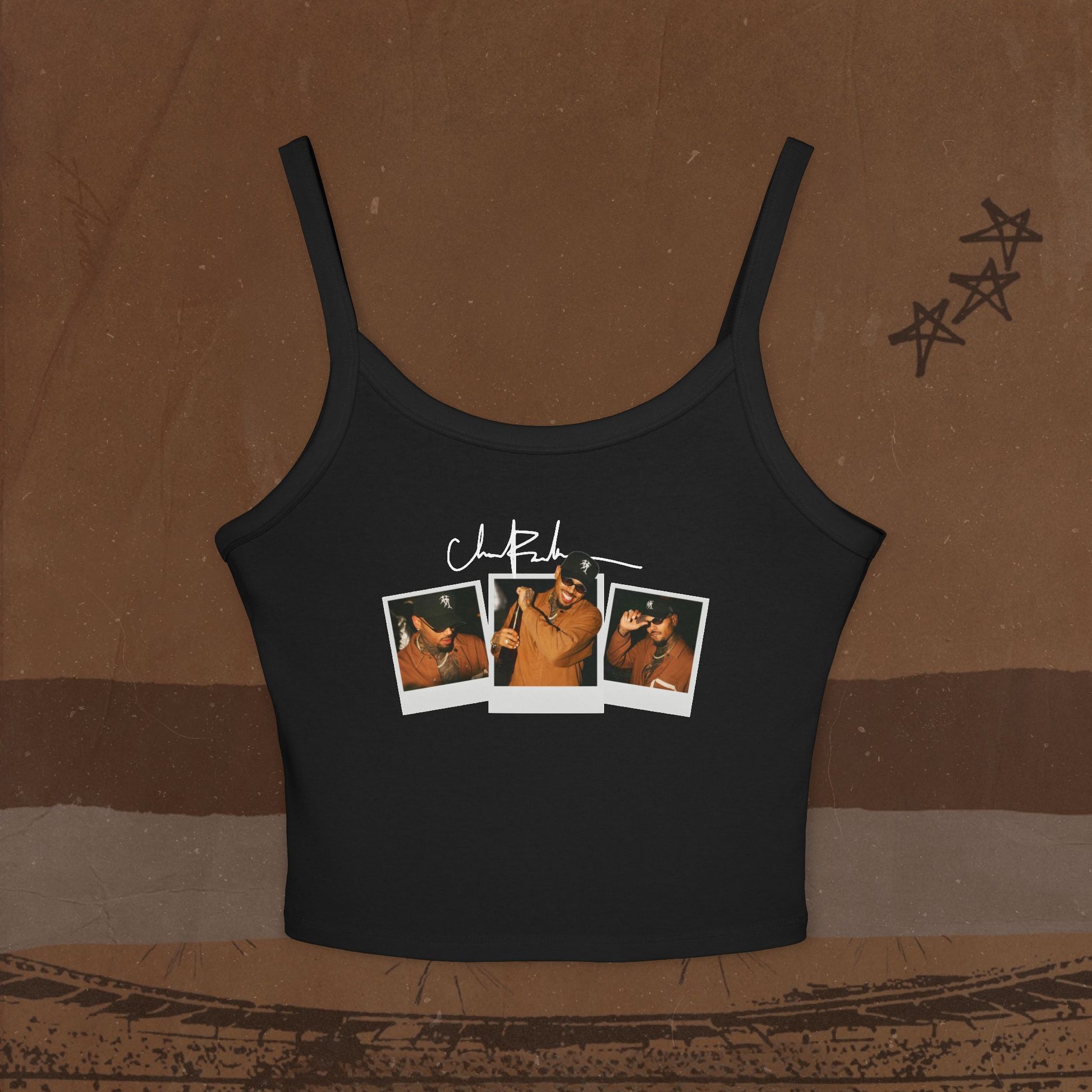 Polaroid Breezy Spaghetti Strap Tank Top