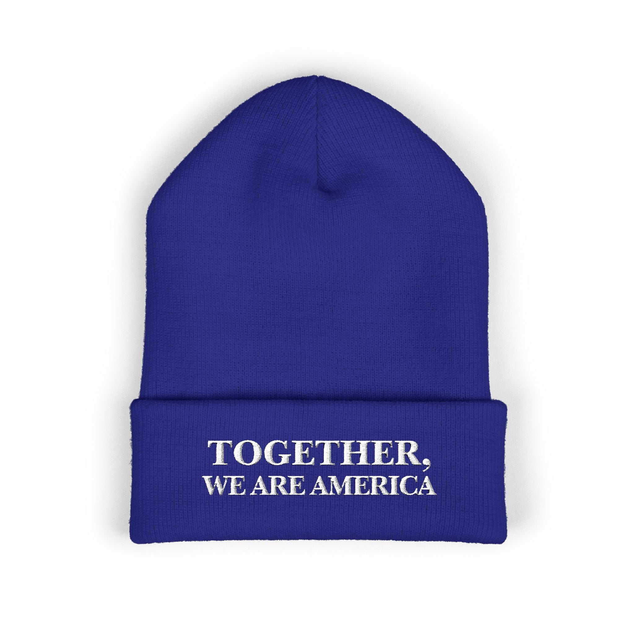 THE NEW AMERICAN HAT - Embroidered Cuffed Beanie