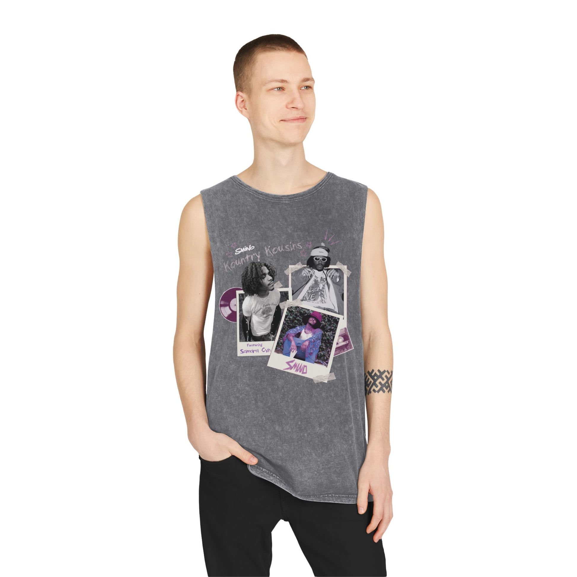 Smino Inspired Polaroid Tank Top