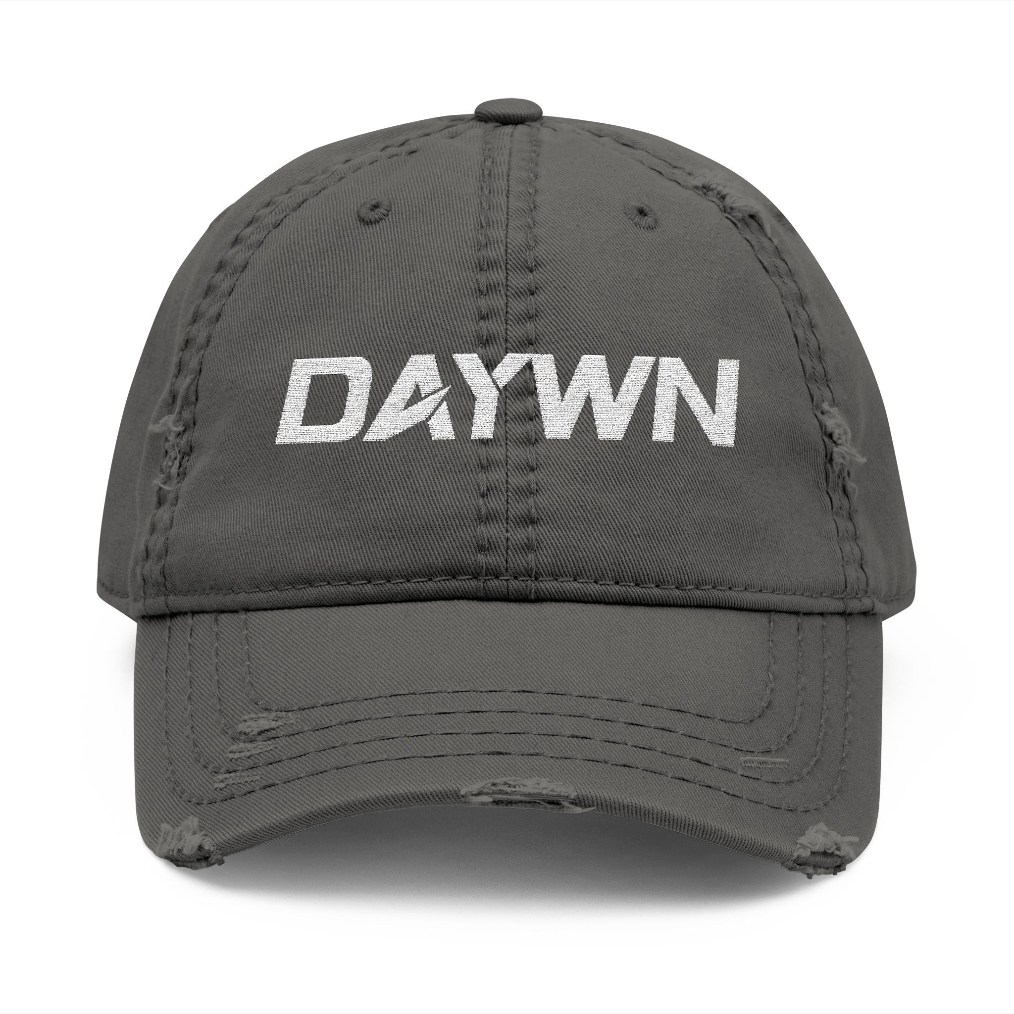 DAYWN Distressed Embroidered Dad Hat