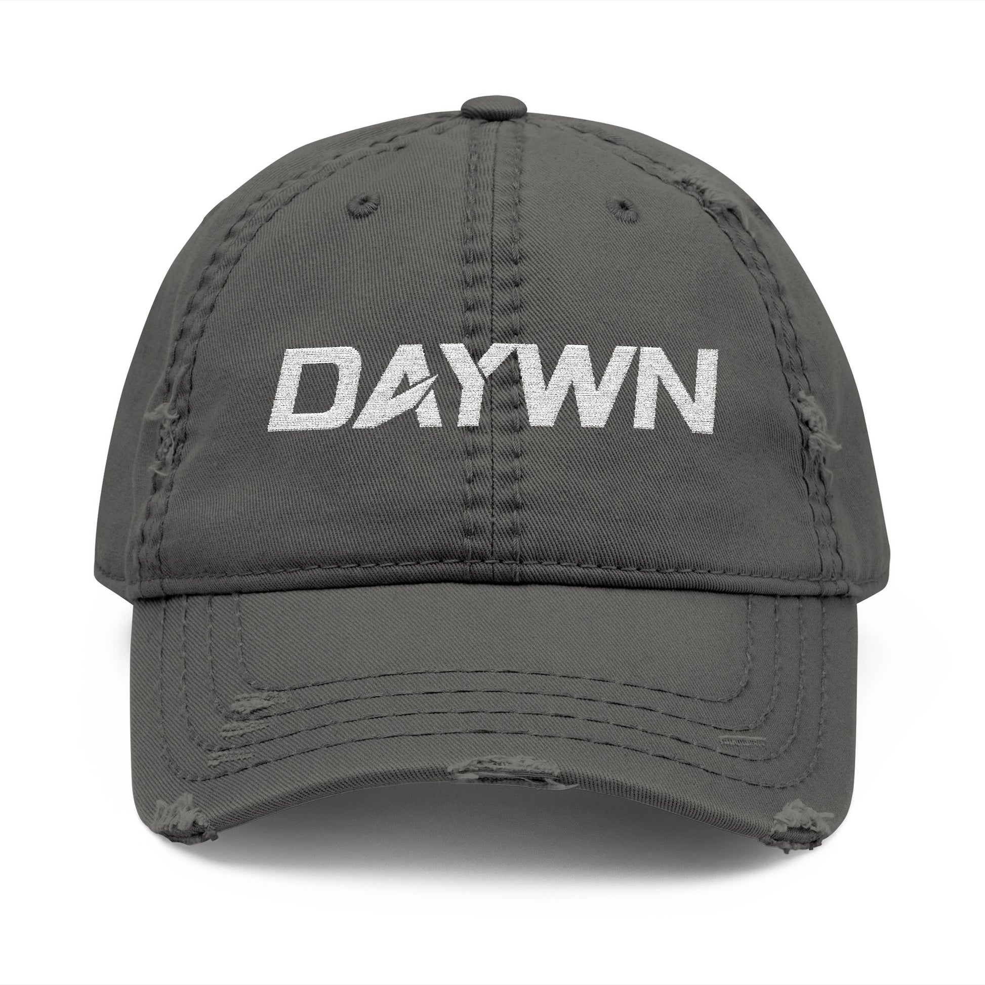 DAYWN Distressed Embroidered Dad Hat