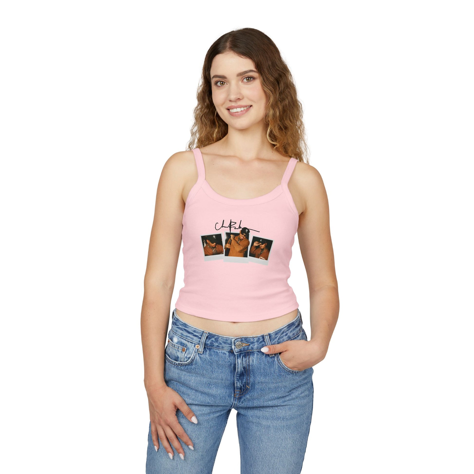 Polaroid Breezy Spaghetti Strap Tank Top