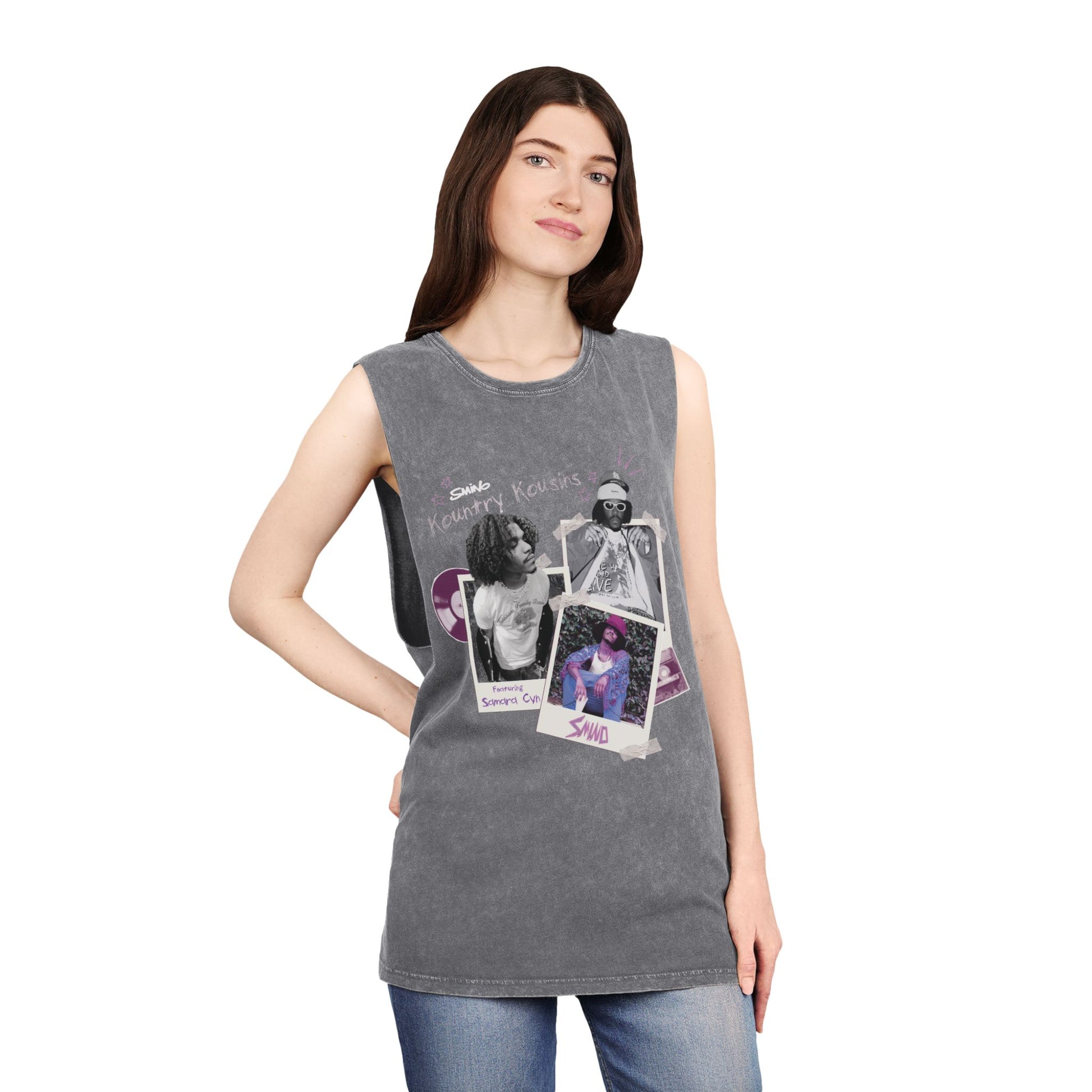 Smino Inspired Polaroid Tank Top