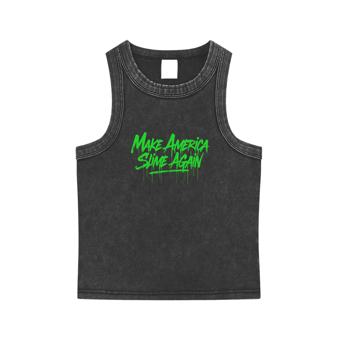 YB Inspired Washed Cropped Tank Top