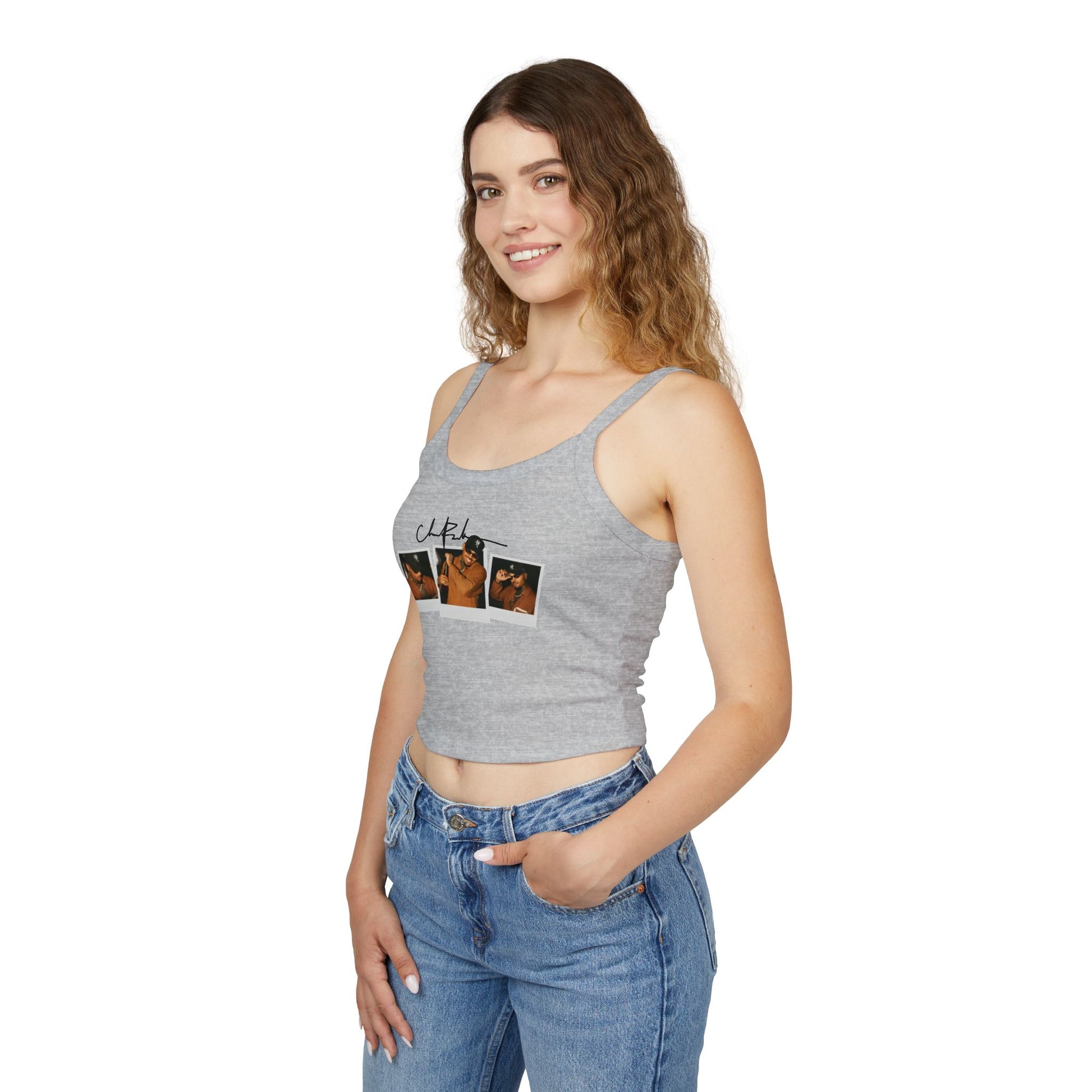 Polaroid Breezy Spaghetti Strap Tank Top