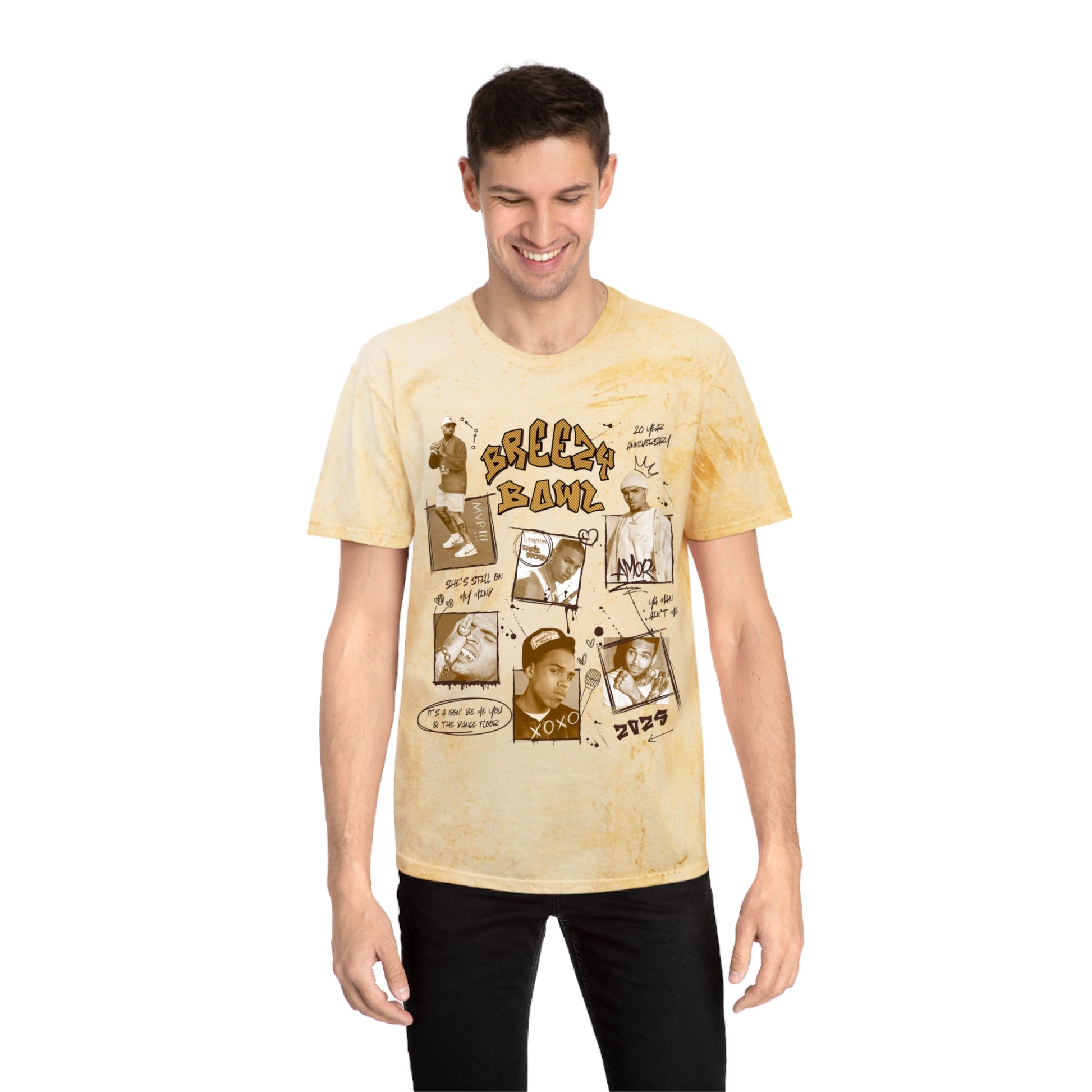 Breezy Bowl Scrapbook Tee