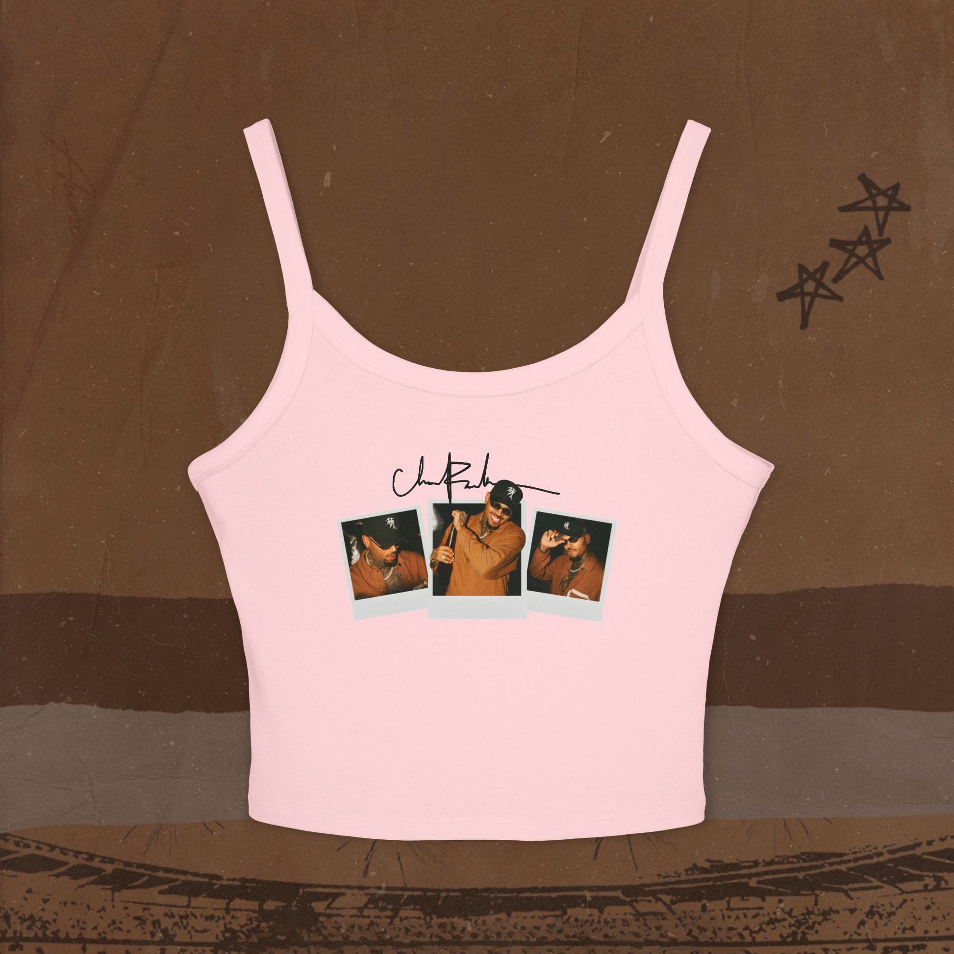 Polaroid Breezy Spaghetti Strap Tank Top