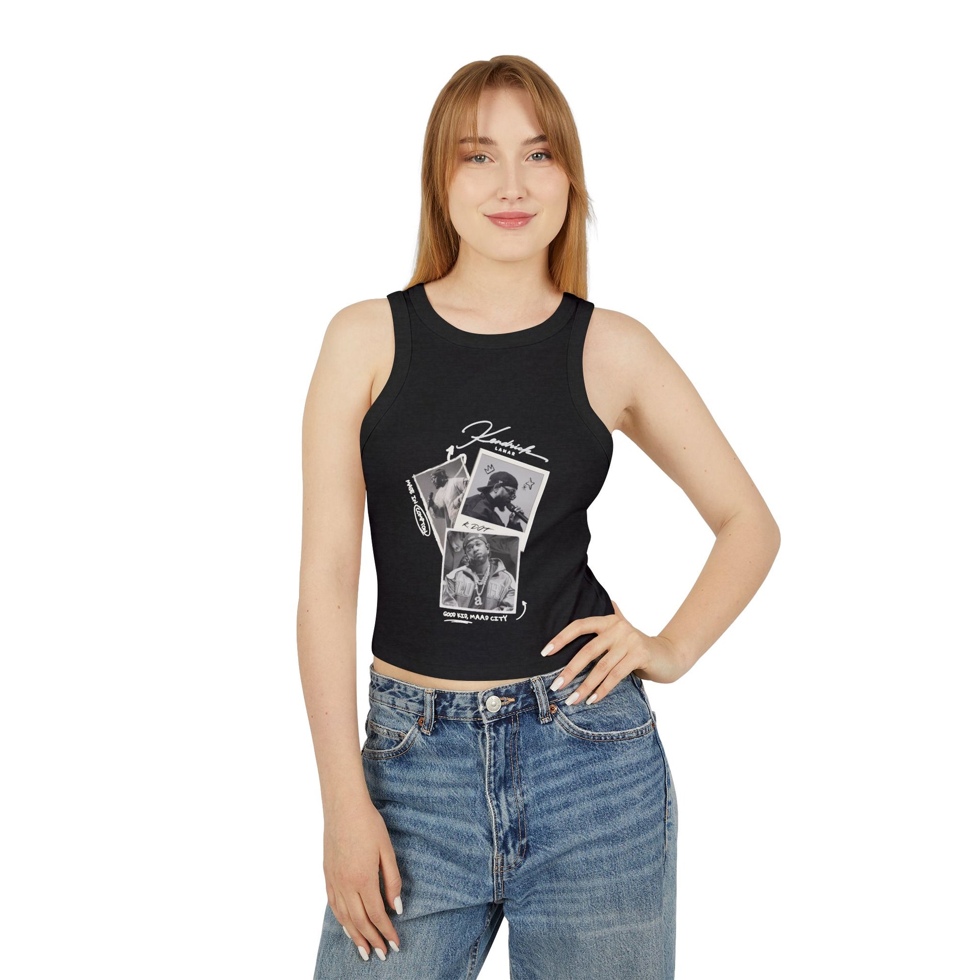 Kendrick Lamar Inspired Polaroid Tank Top