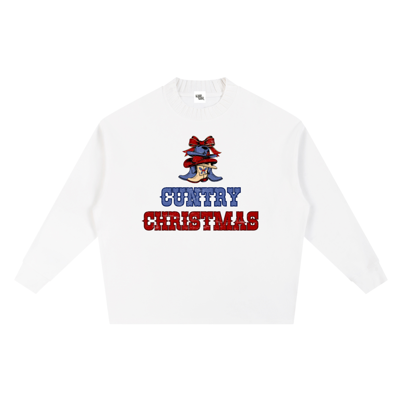 Long Sleeve,Knit Holiday,Cowboy Carter,Sweatshirt,Knit Sweatshirt,Winter Wear,Fall Wear,Concert Wear ,Women Apparel,Gift for her