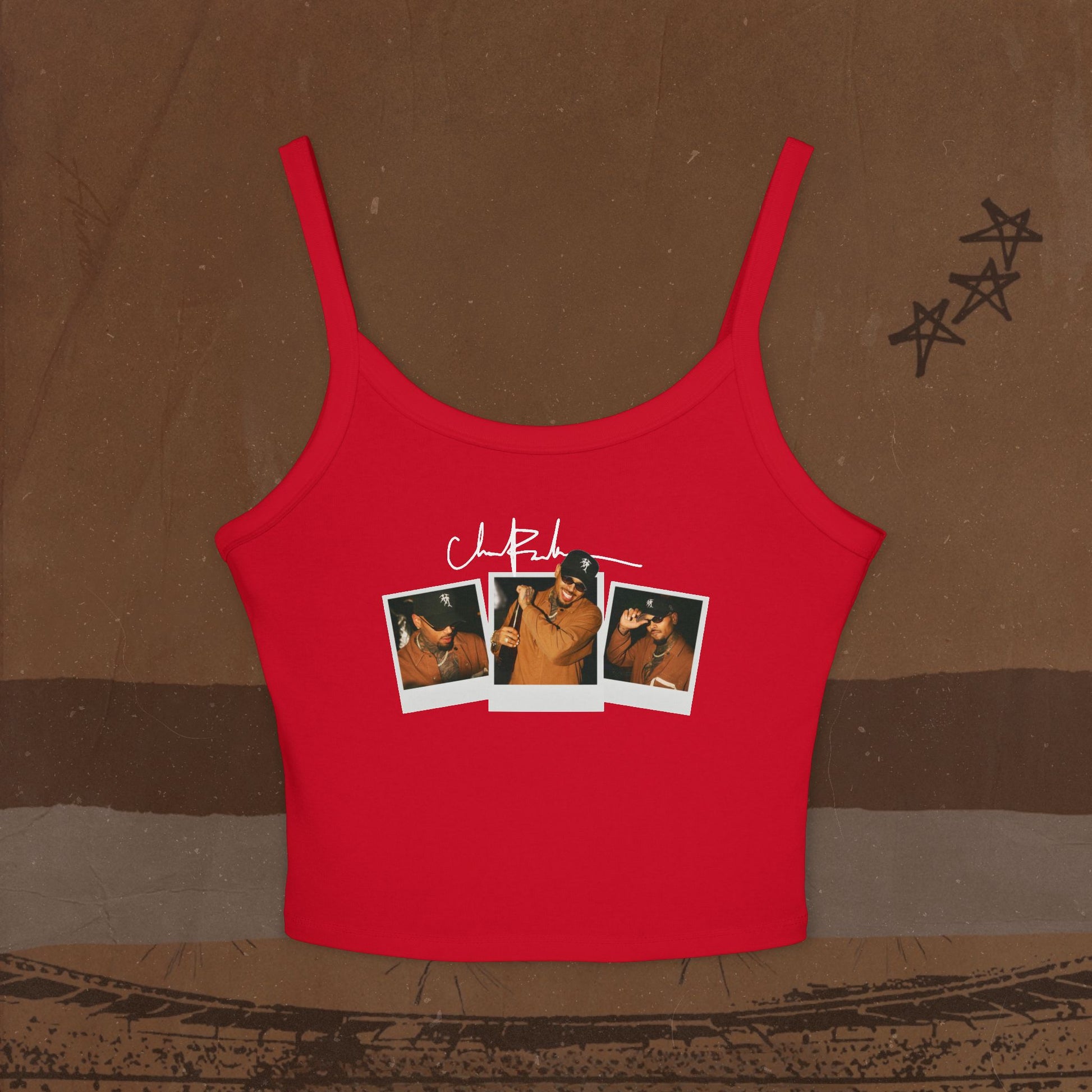 Polaroid Breezy Spaghetti Strap Tank Top