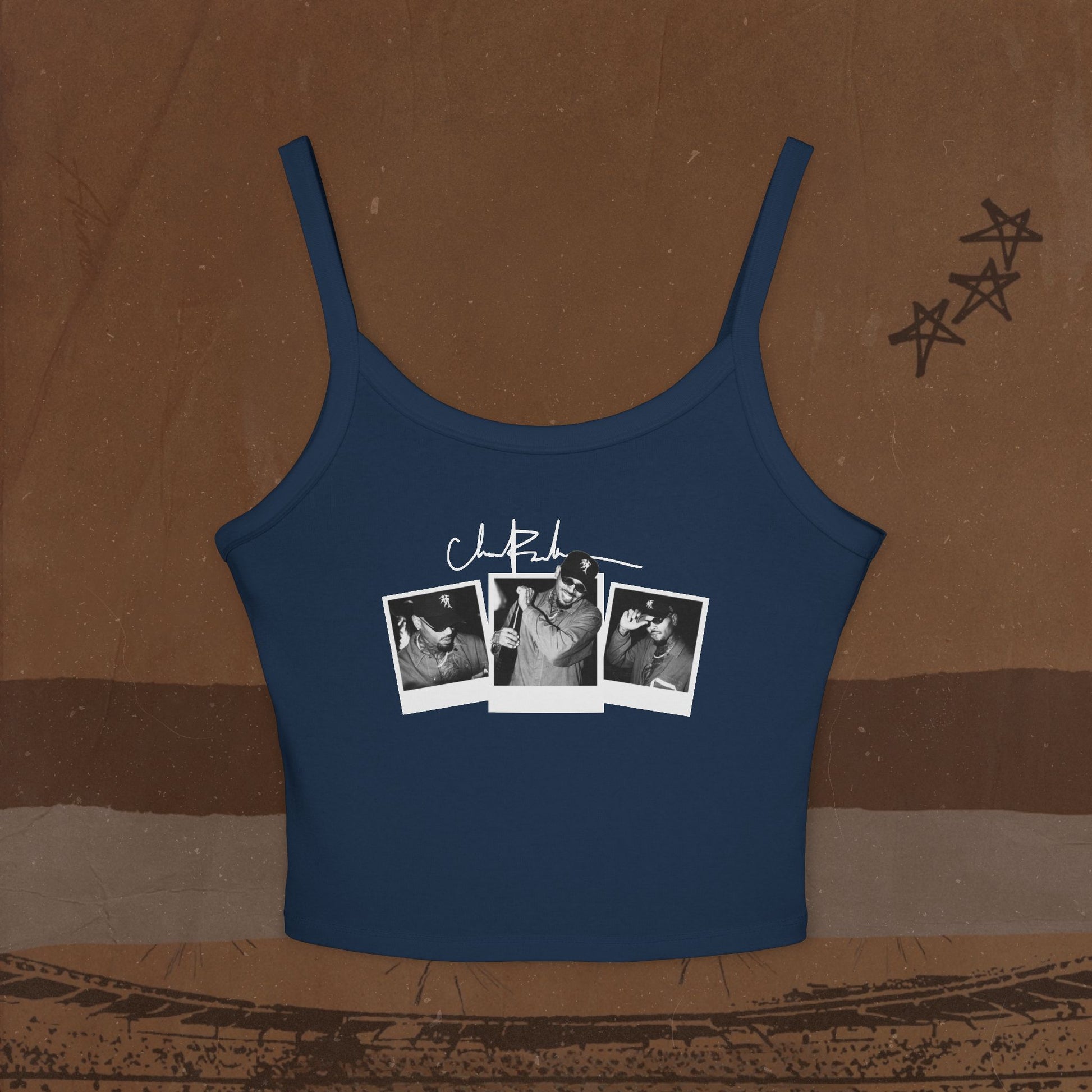 Polaroid Breezy Spaghetti Strap Tank Top