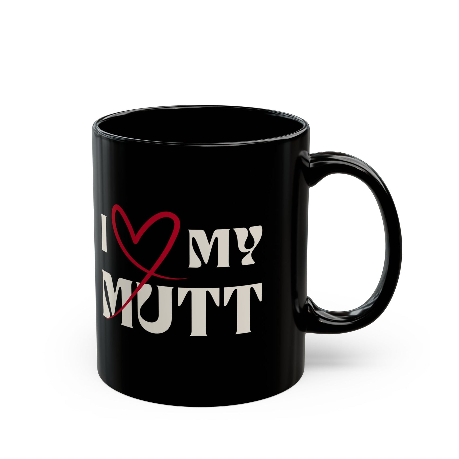 I ❤️ My Mutt Coffee Mug