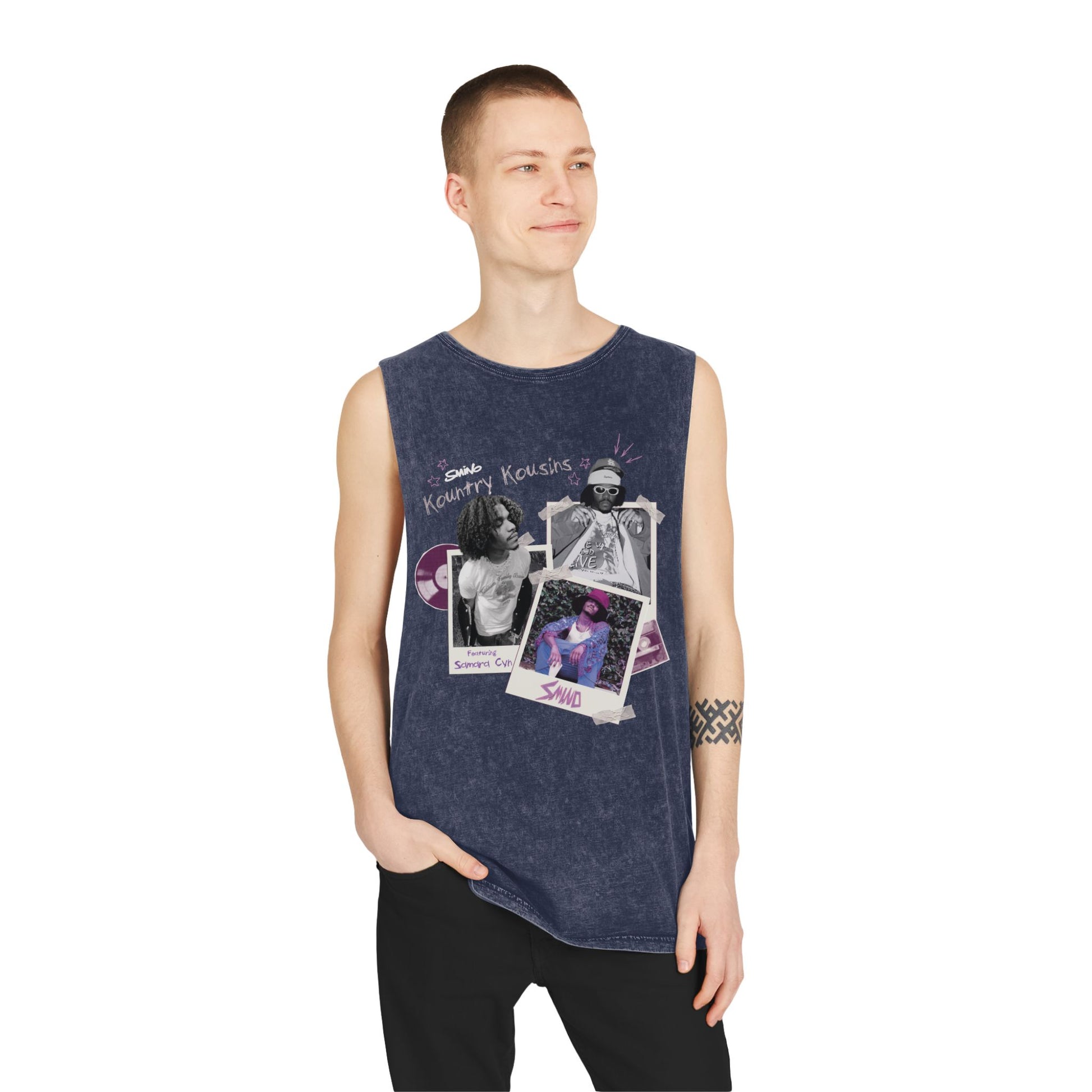 Smino Inspired Polaroid Tank Top