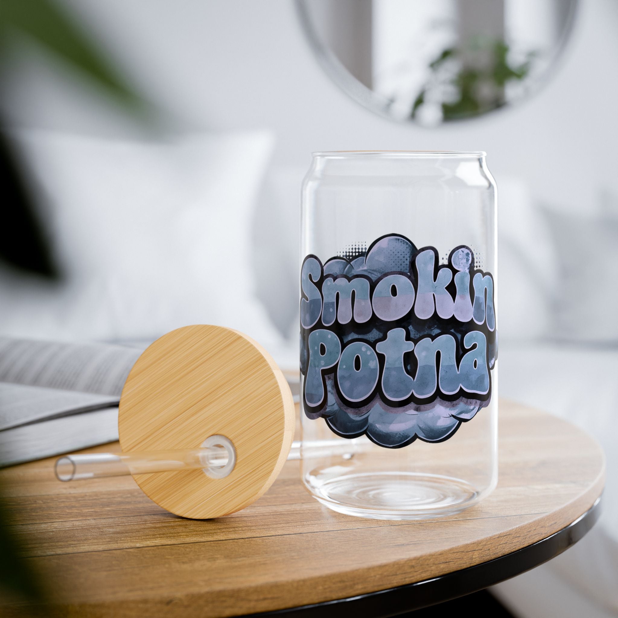 Smokin Potna Jordan Ward Inspired Sipper Glass