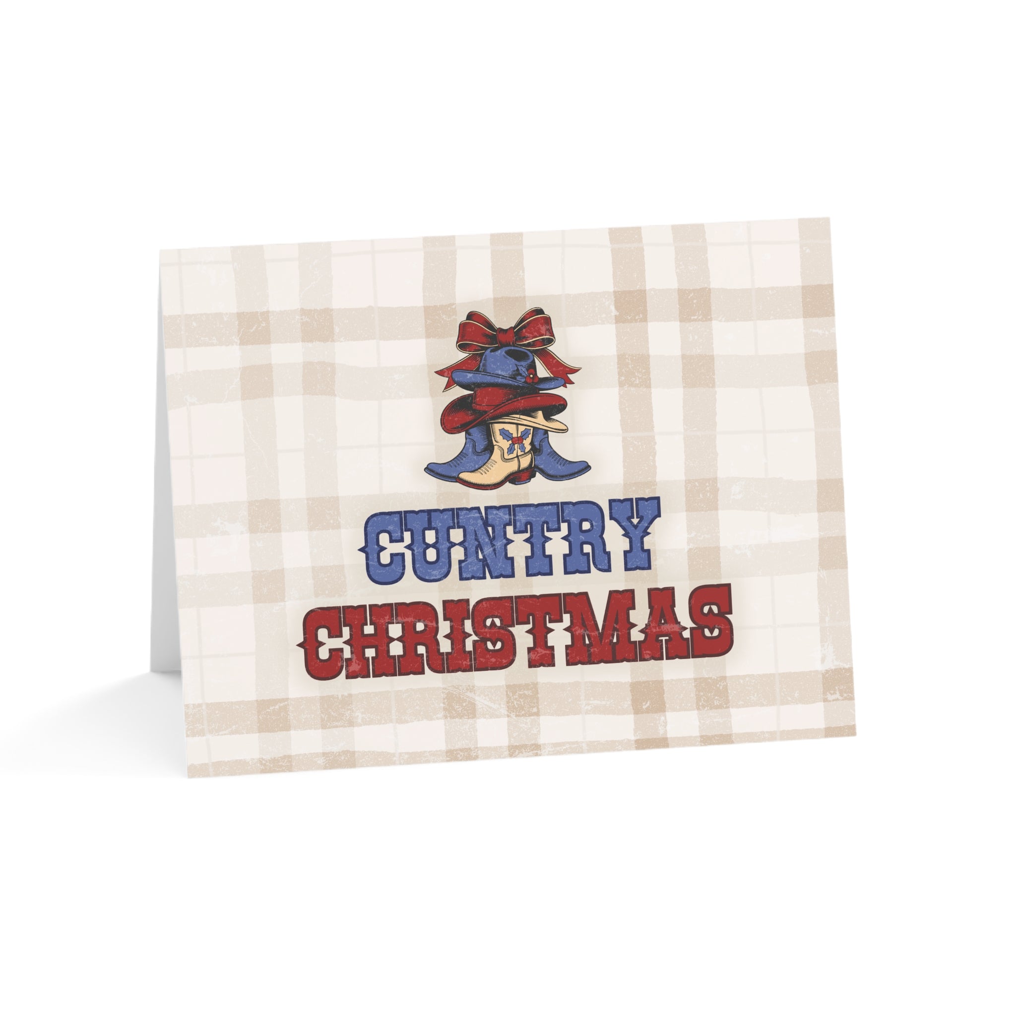 Cuntry Christmas Greeting Cards