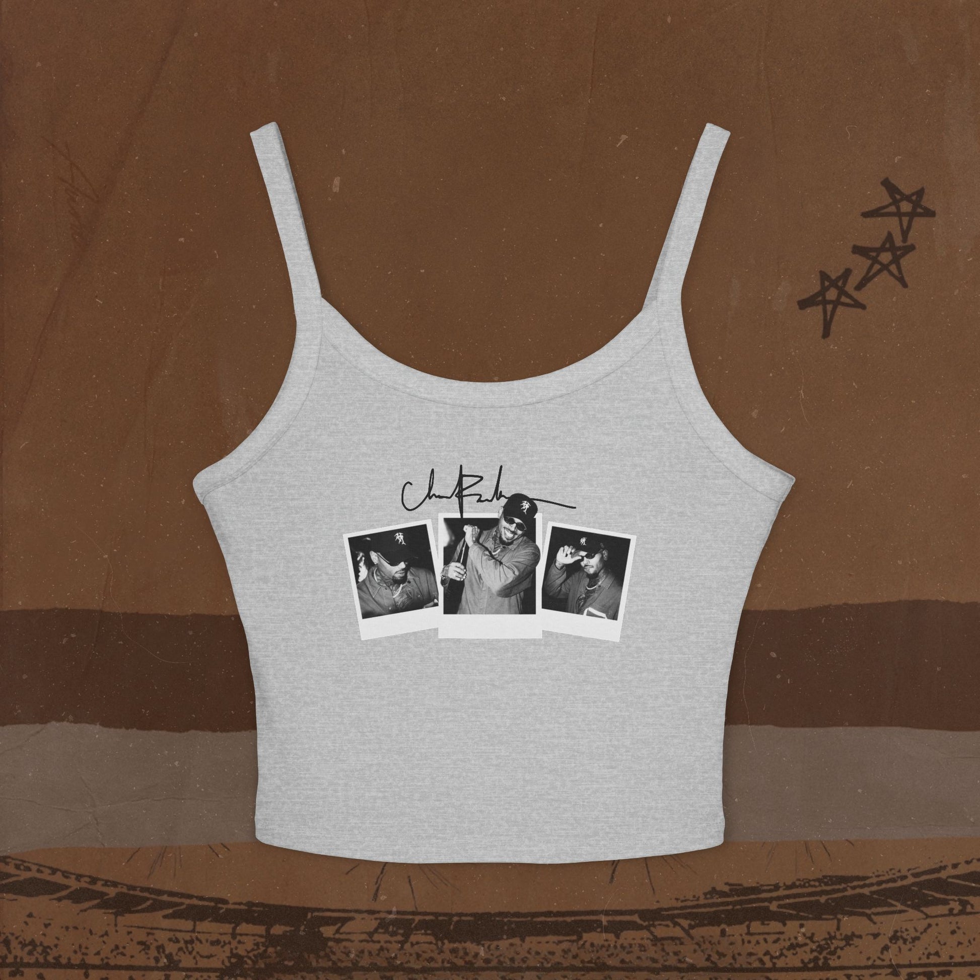 Polaroid Breezy Spaghetti Strap Tank Top