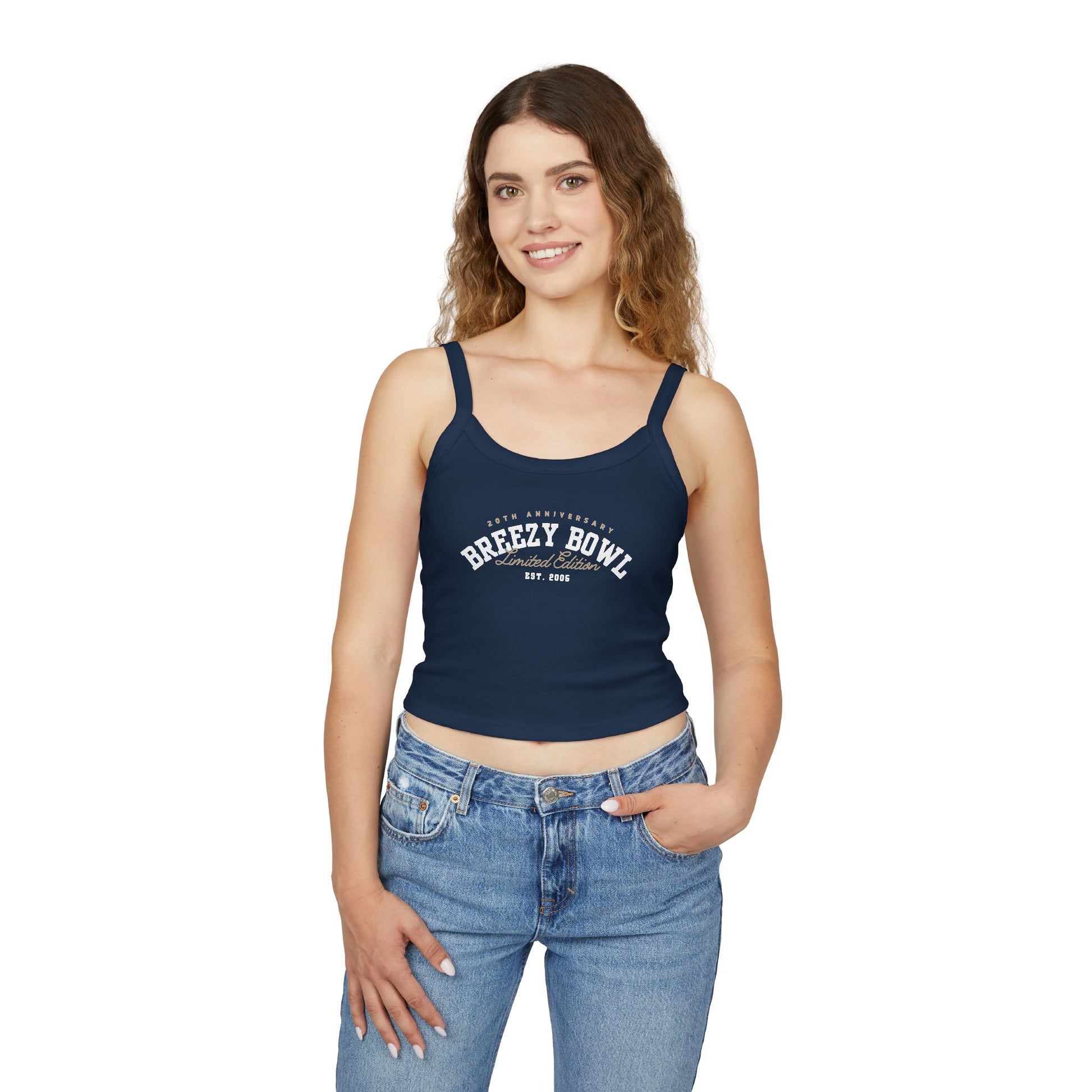 Breezy Bowl Spaghetti Strap Tank Top