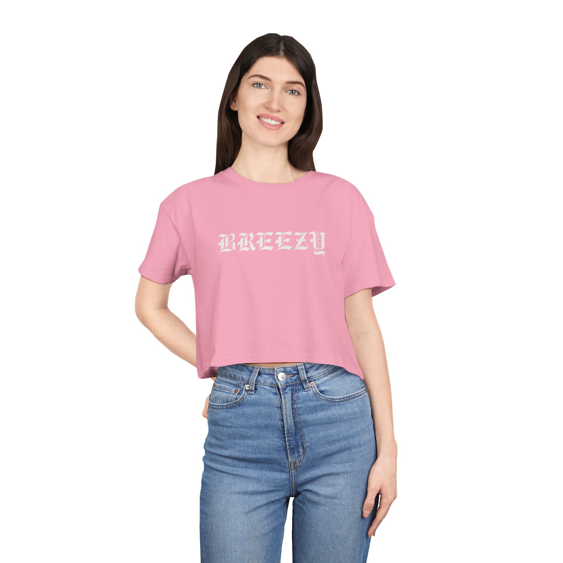 BREEZY Inspired Cropped Tee