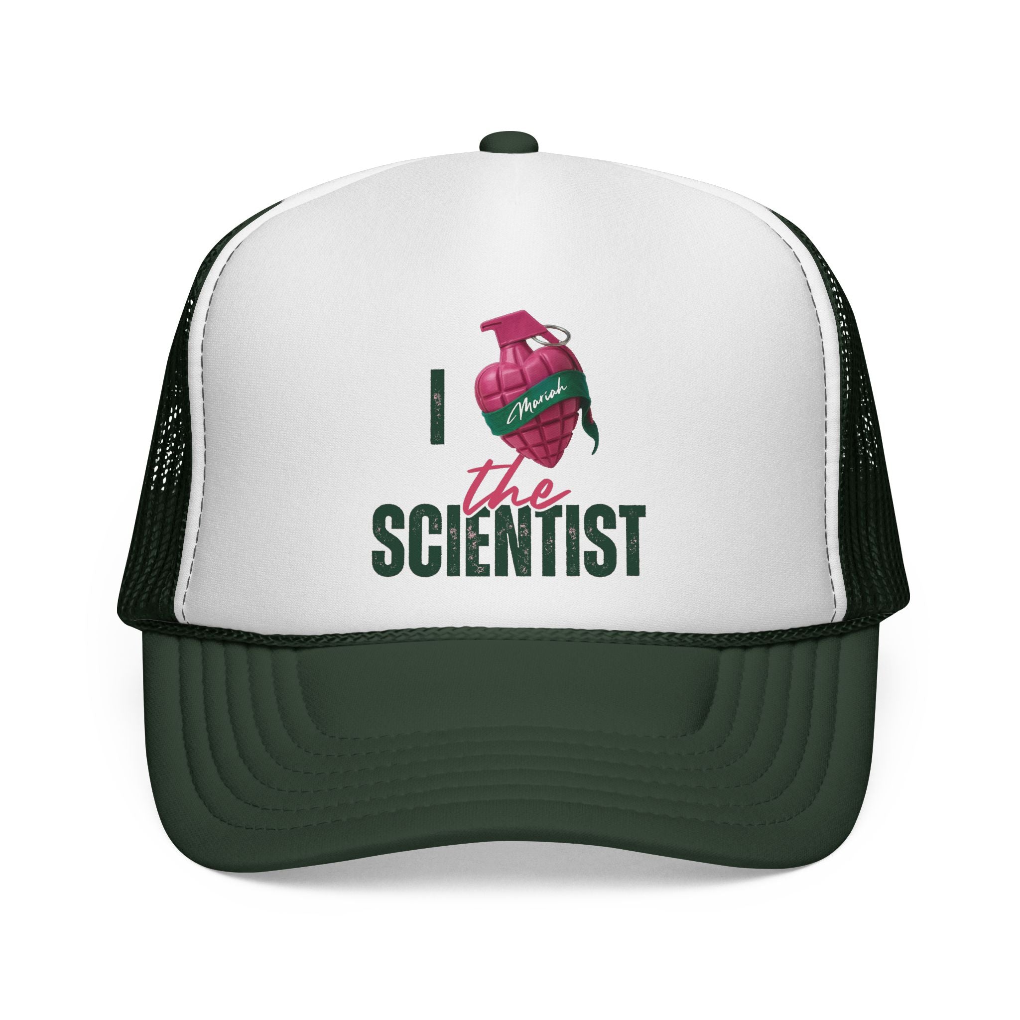 I Heart the Scientist Mariah Inspired Trucker Caps