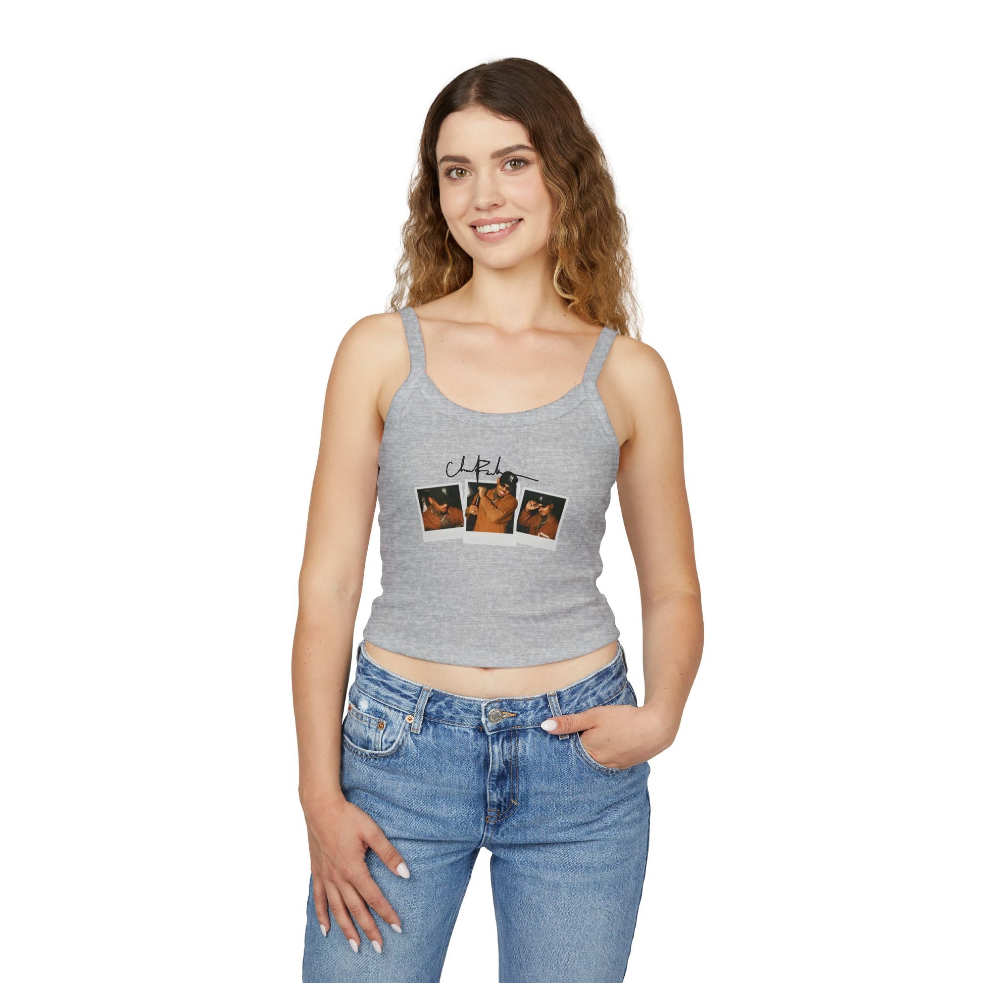Polaroid Breezy Spaghetti Strap Tank Top