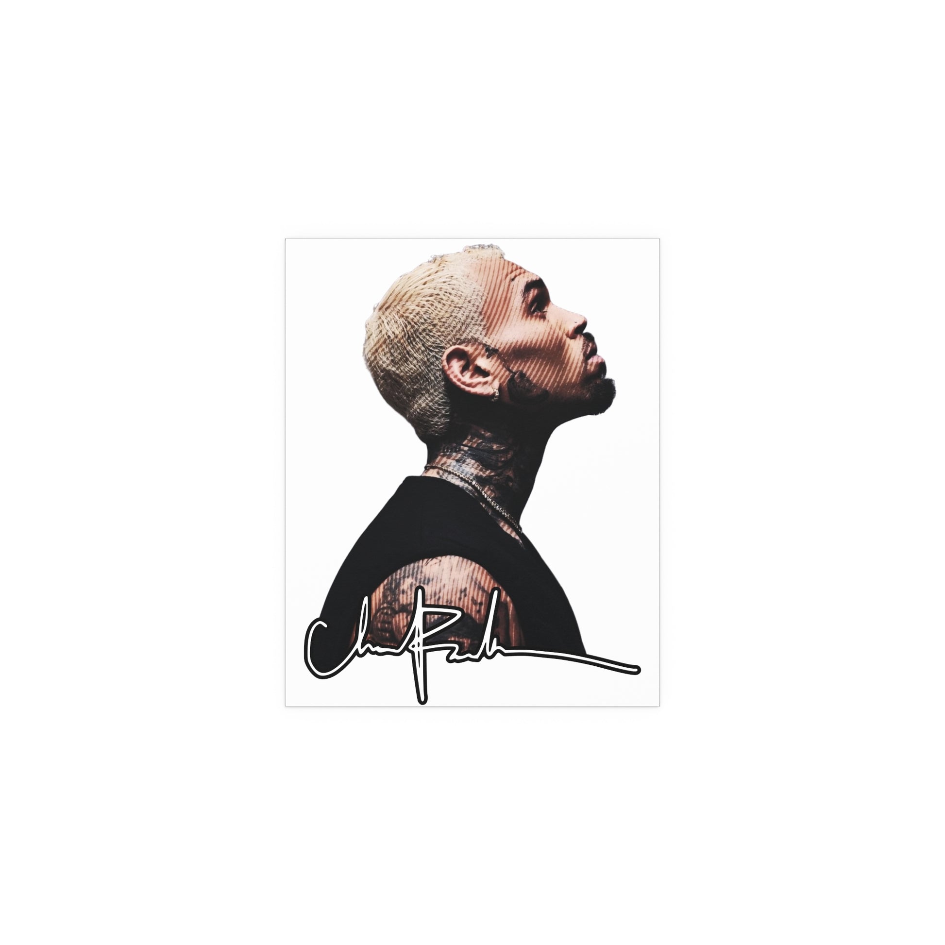 Chris Brown Inspired Poster