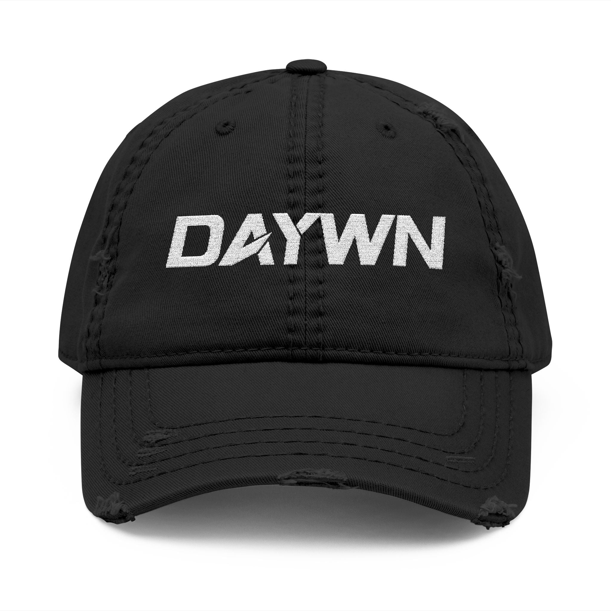DAYWN Distressed Embroidered Dad Hat