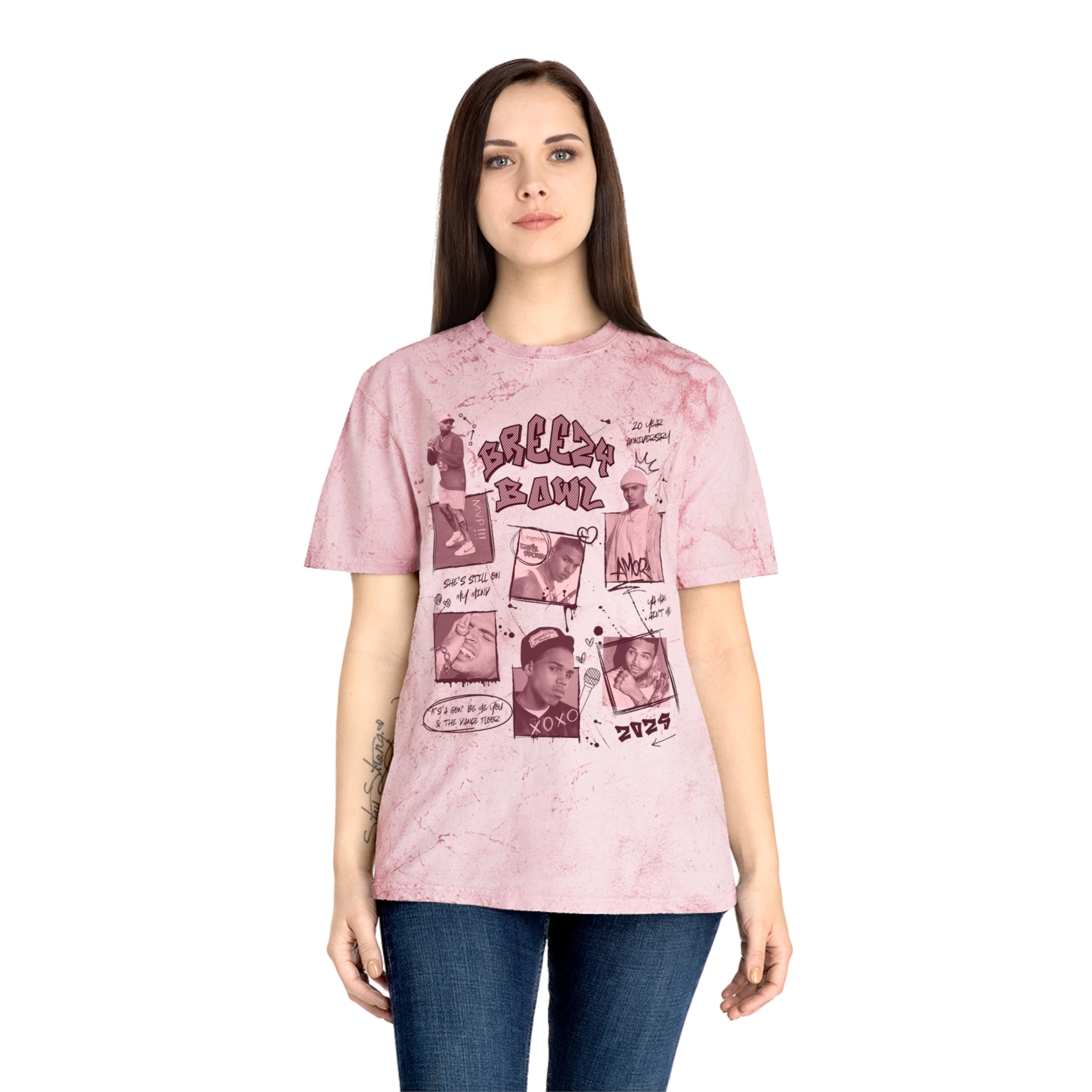 Breezy Bowl Scrapbook Tee