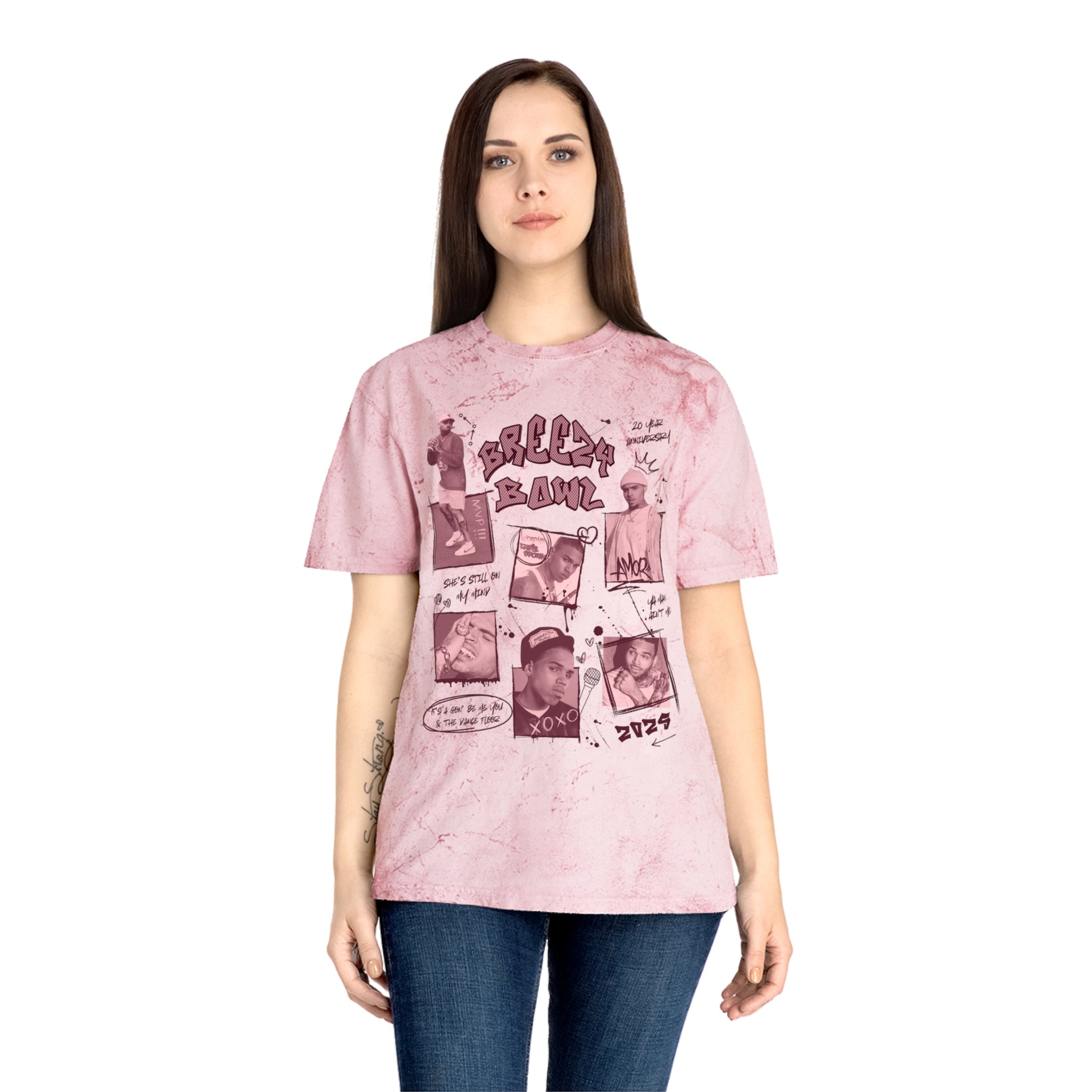Breezy Bowl Scrapbook Tee