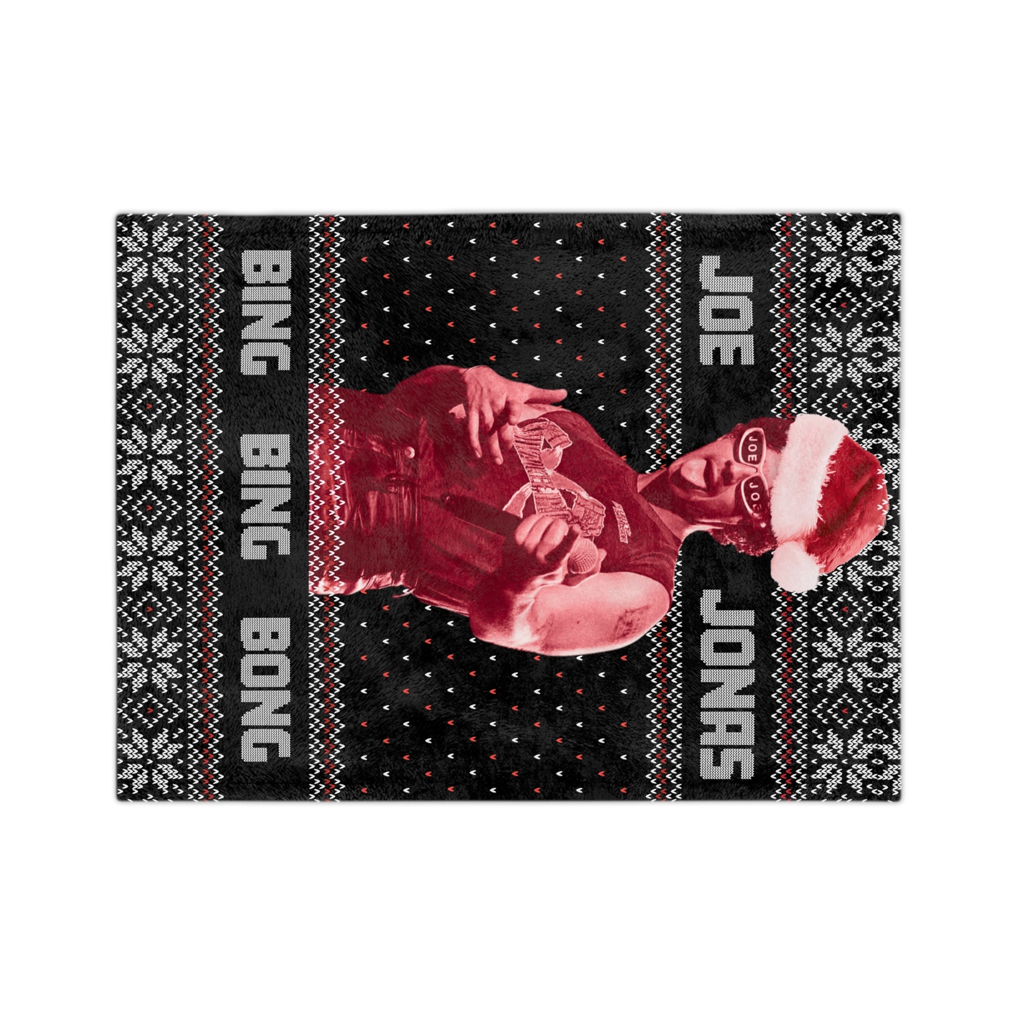Joe Bing Bing Bing Inspired Christmas Throw Blanket