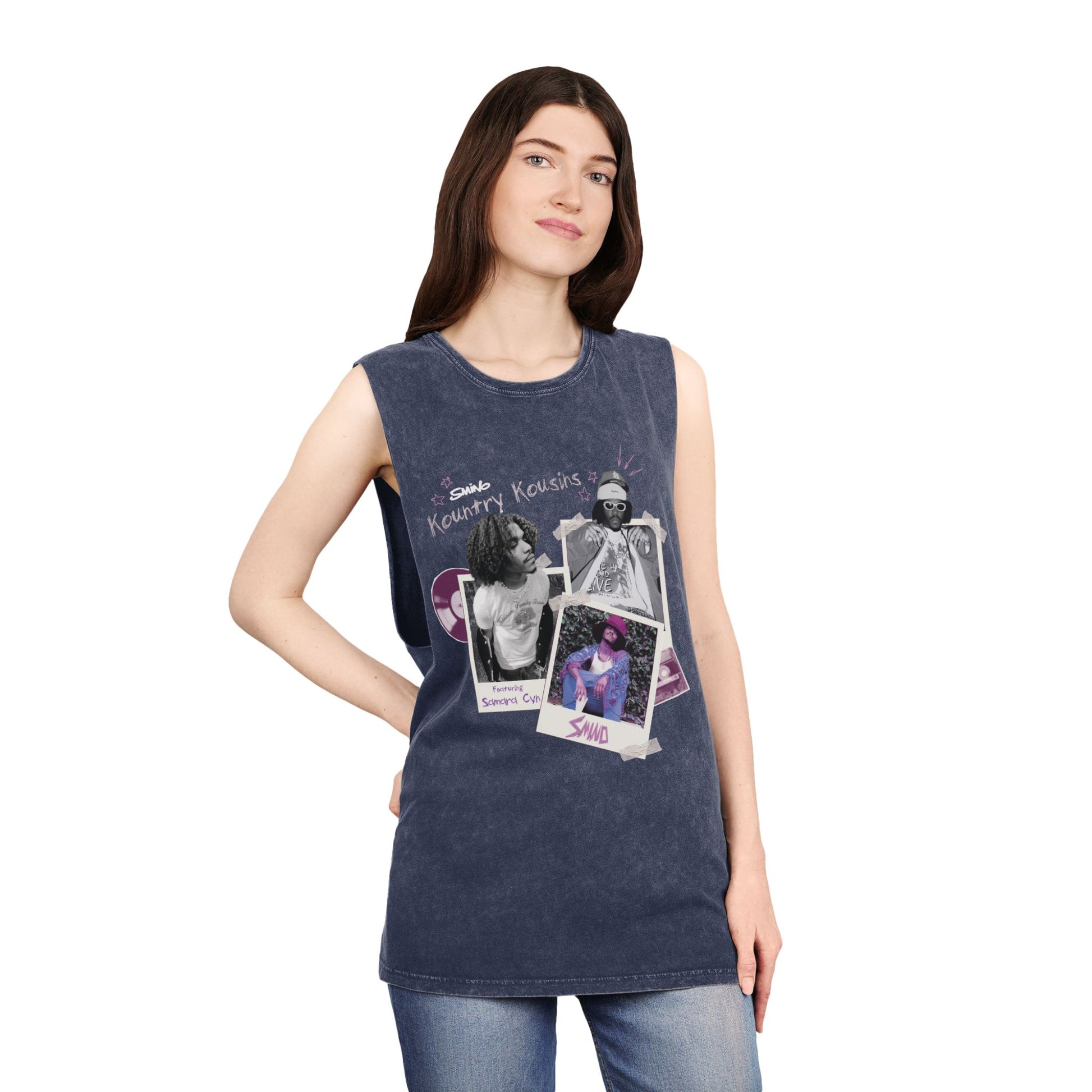 Smino Inspired Polaroid Tank Top