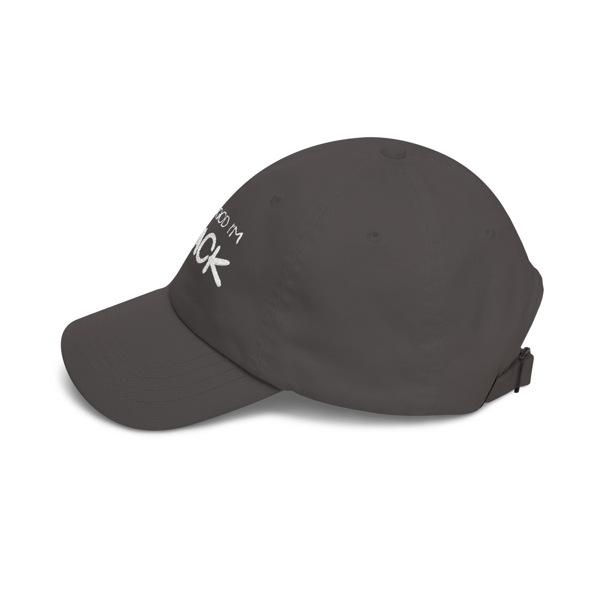 Thank God I'm Black Embroidered Classic Dad Cap