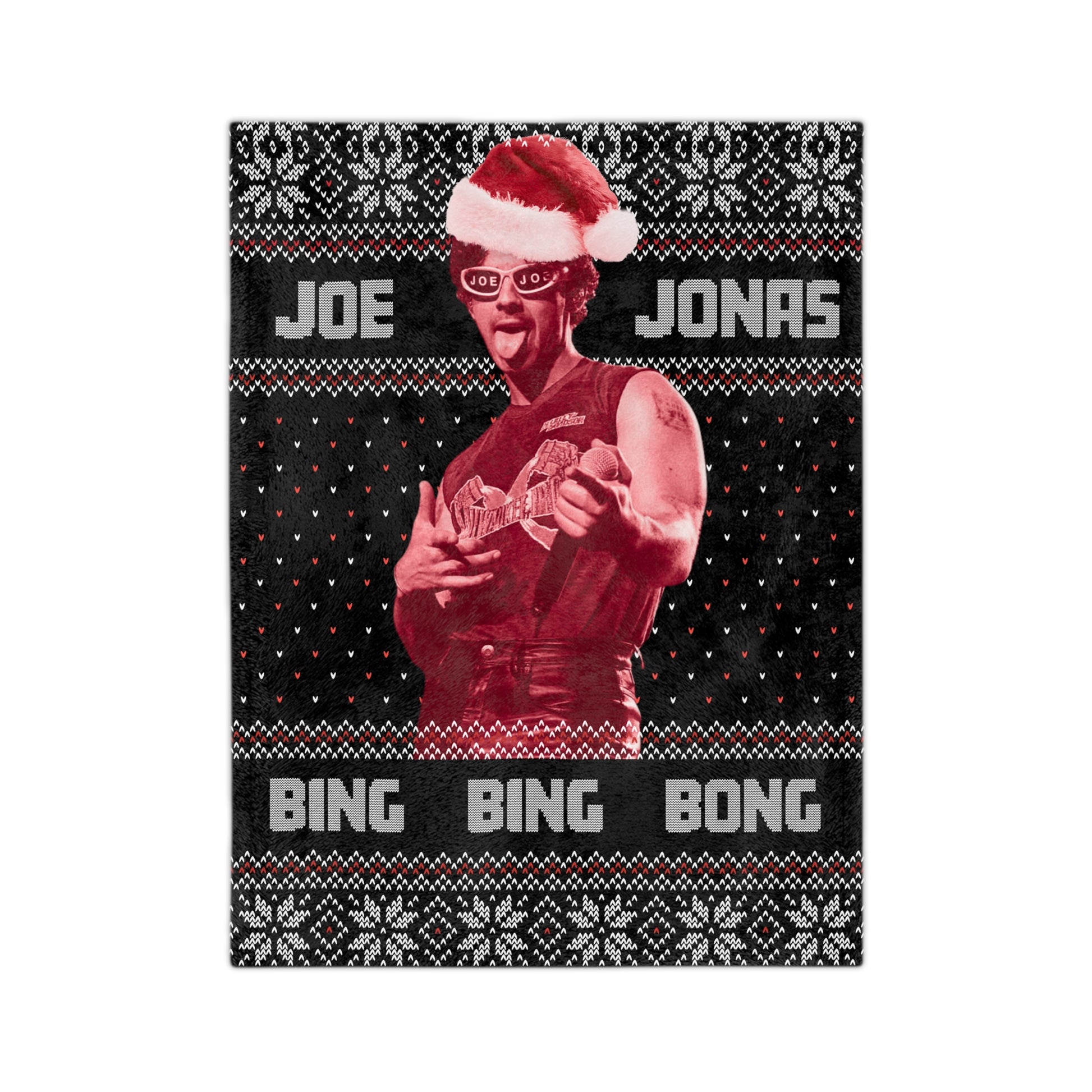 Joe Bing Bing Bing Inspired Christmas Throw Blanket