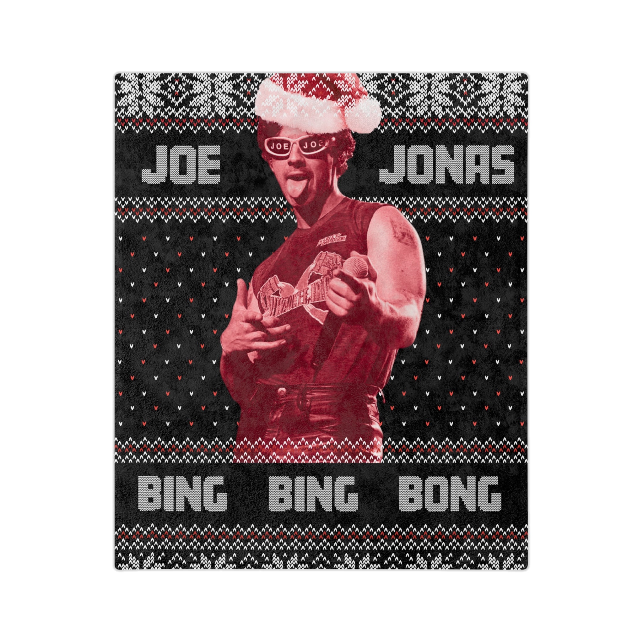 Joe Bing Bing Bing Inspired Christmas Throw Blanket