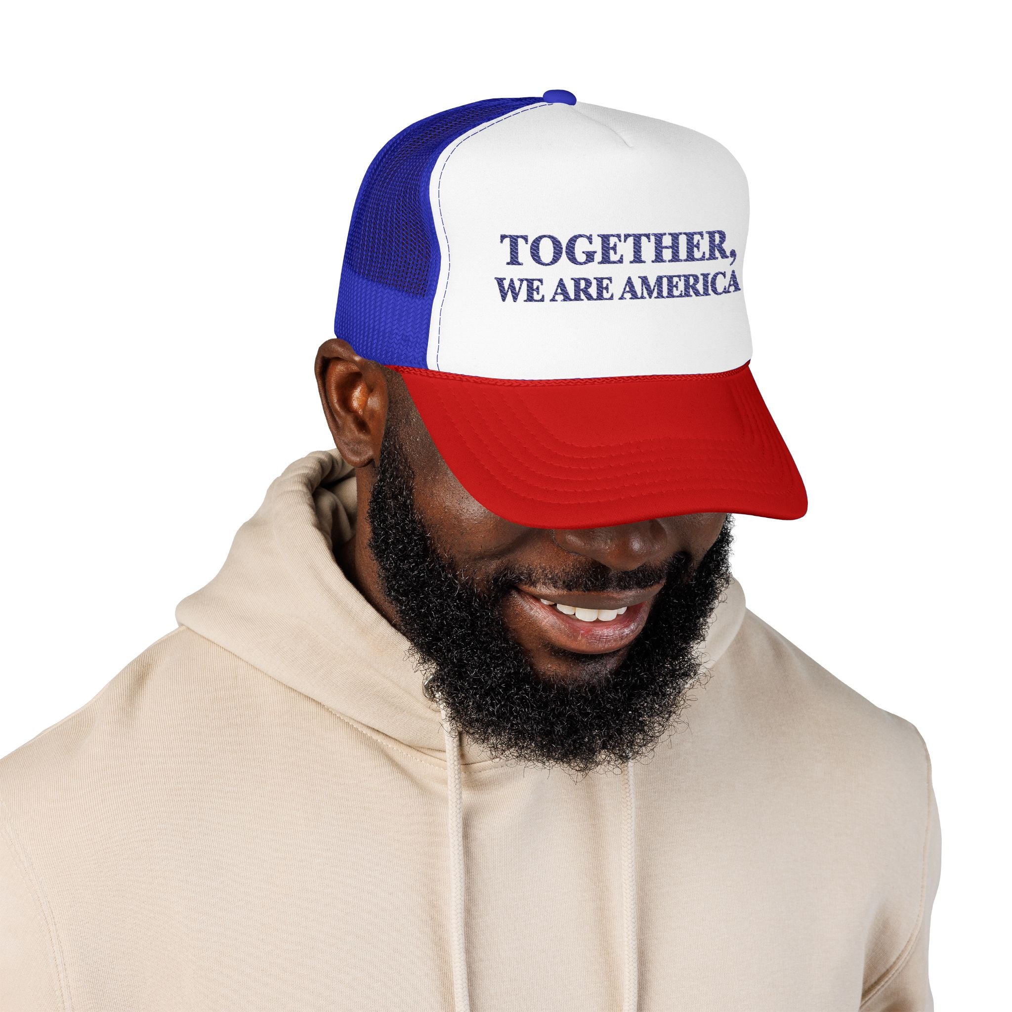 THE NEW AMERICAN HAT - Embroidered Trucker Hat